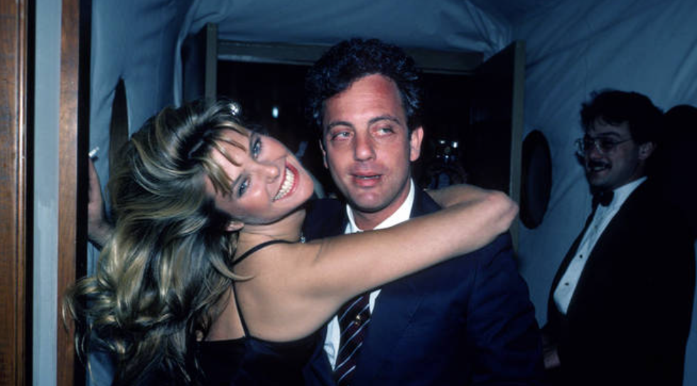 Christie Brinkley and Billy Joel circa 1983 in New York City.