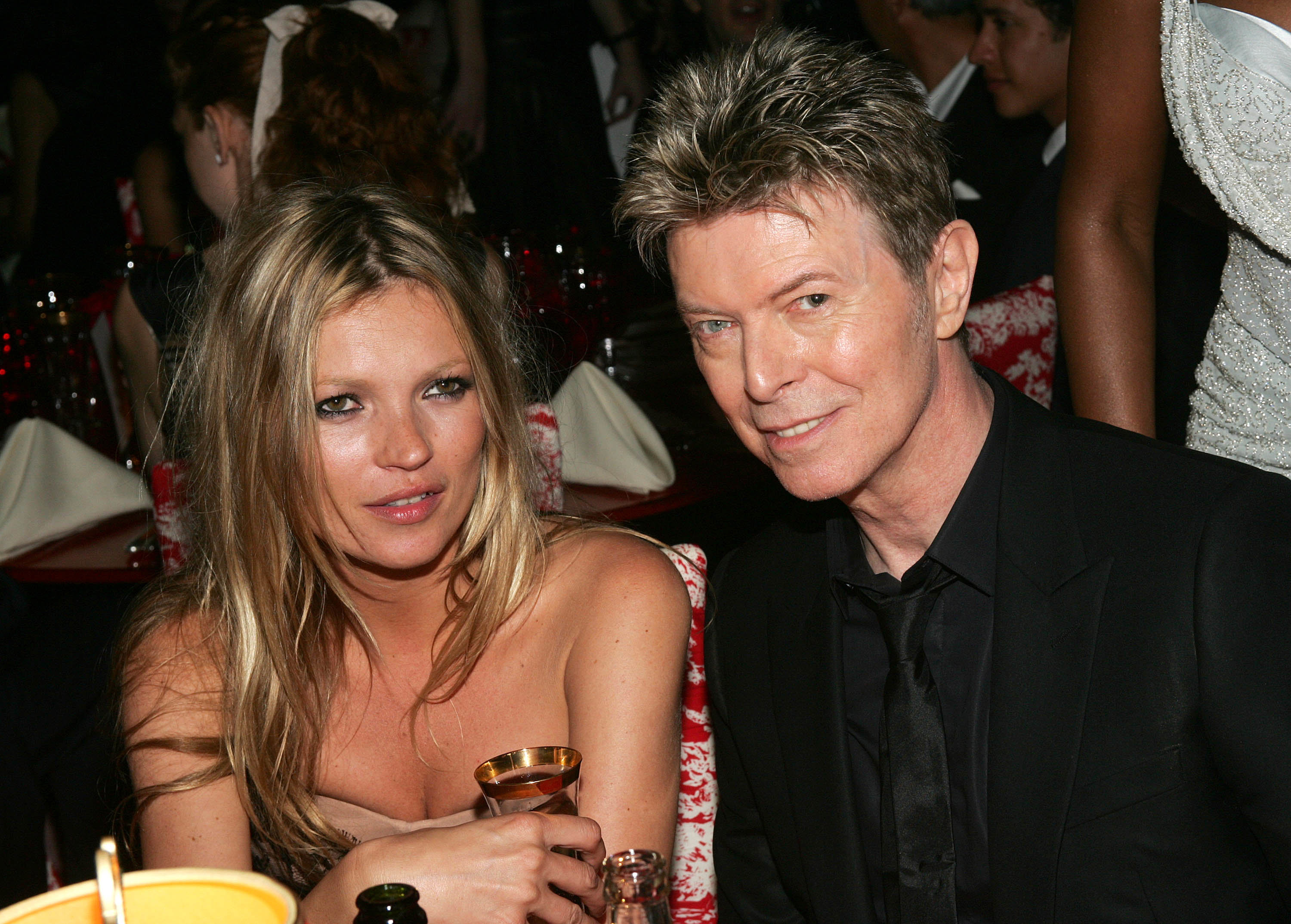 Kate Moss, David Bowie.