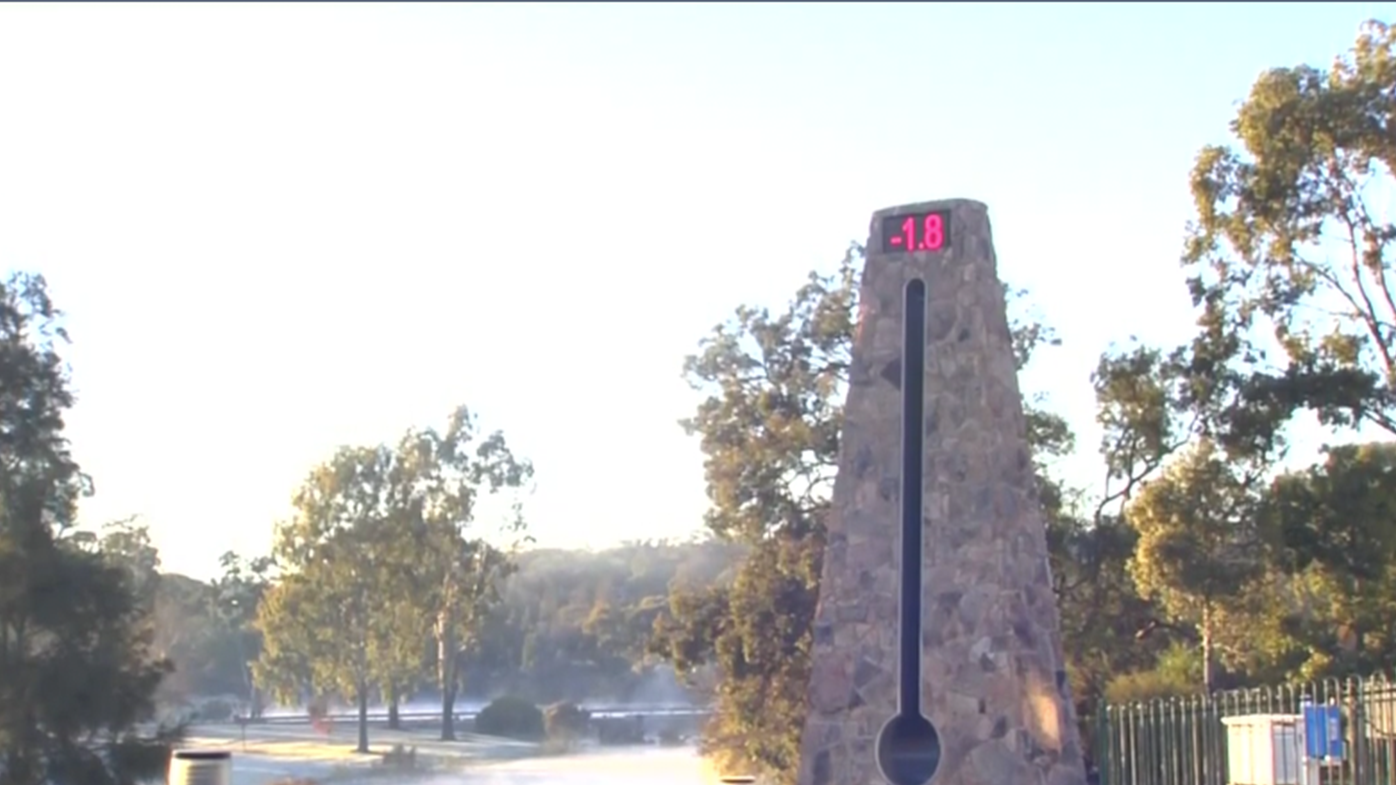 Stanthorpe icy morning 