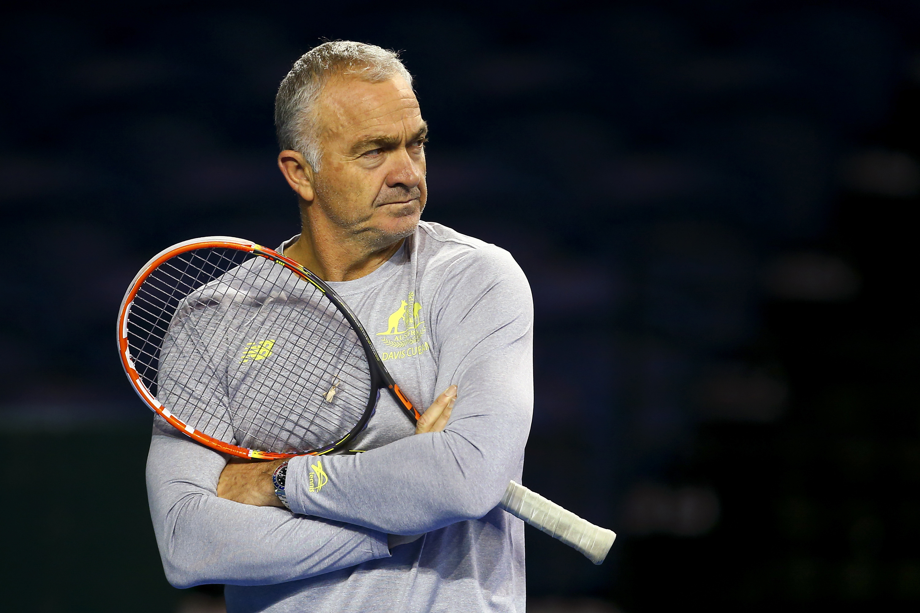 Former tennis professional and coach Wally Masur is a commentator for Stan Sport.