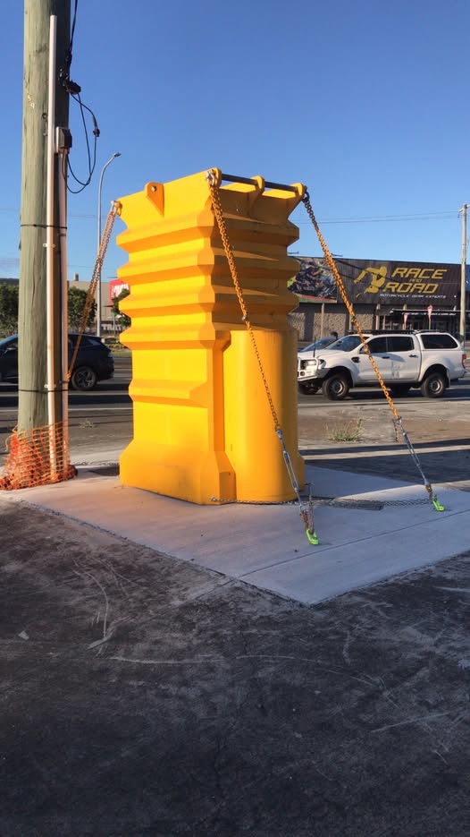 What are these strange yellow boxes popping up across south-east Queensland?