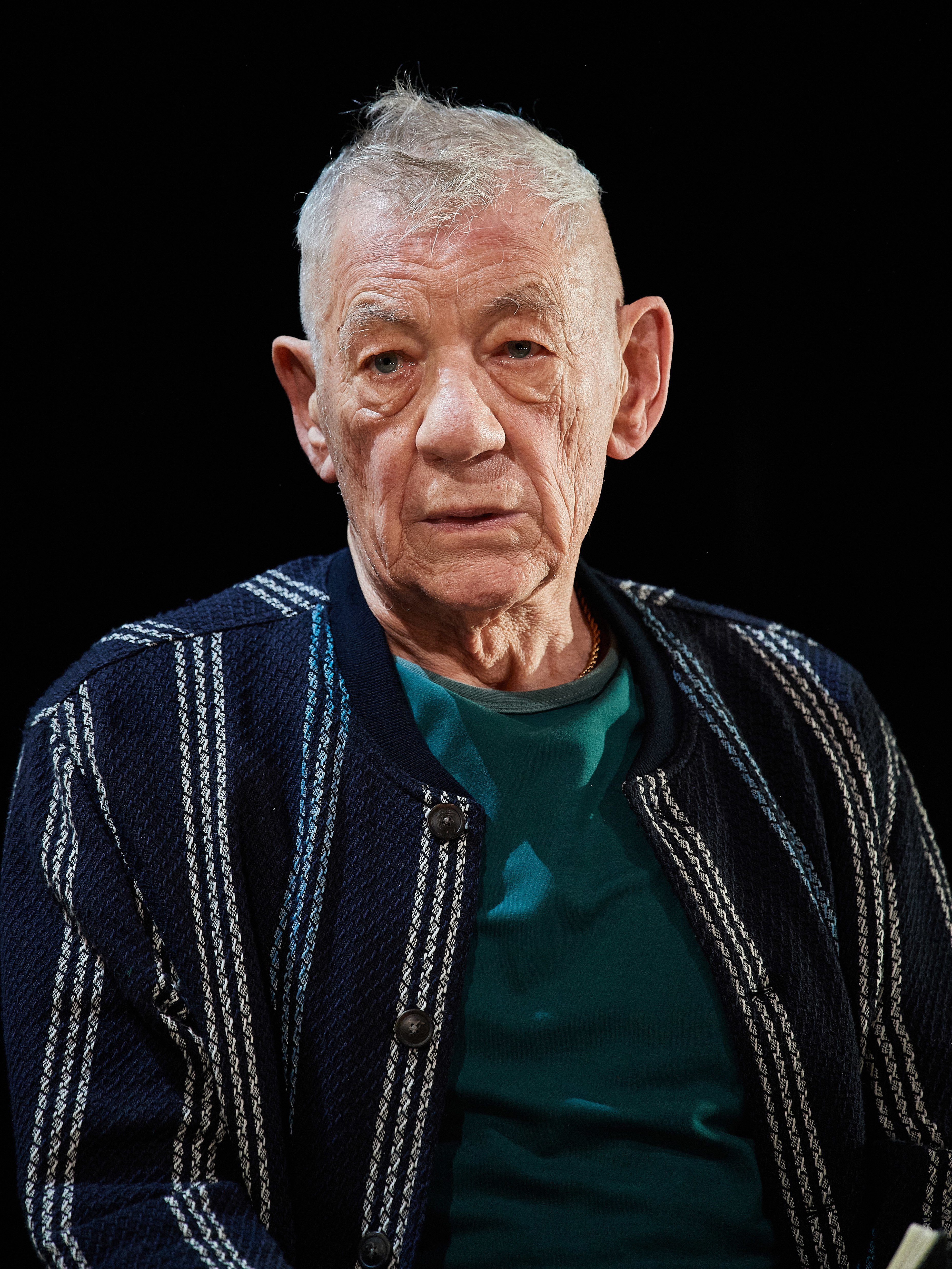 Sir Ian McKellen during the "Hamlet" photocall at Theatre Royal, Windsor on July 15, 2021 in Windsor, England. 