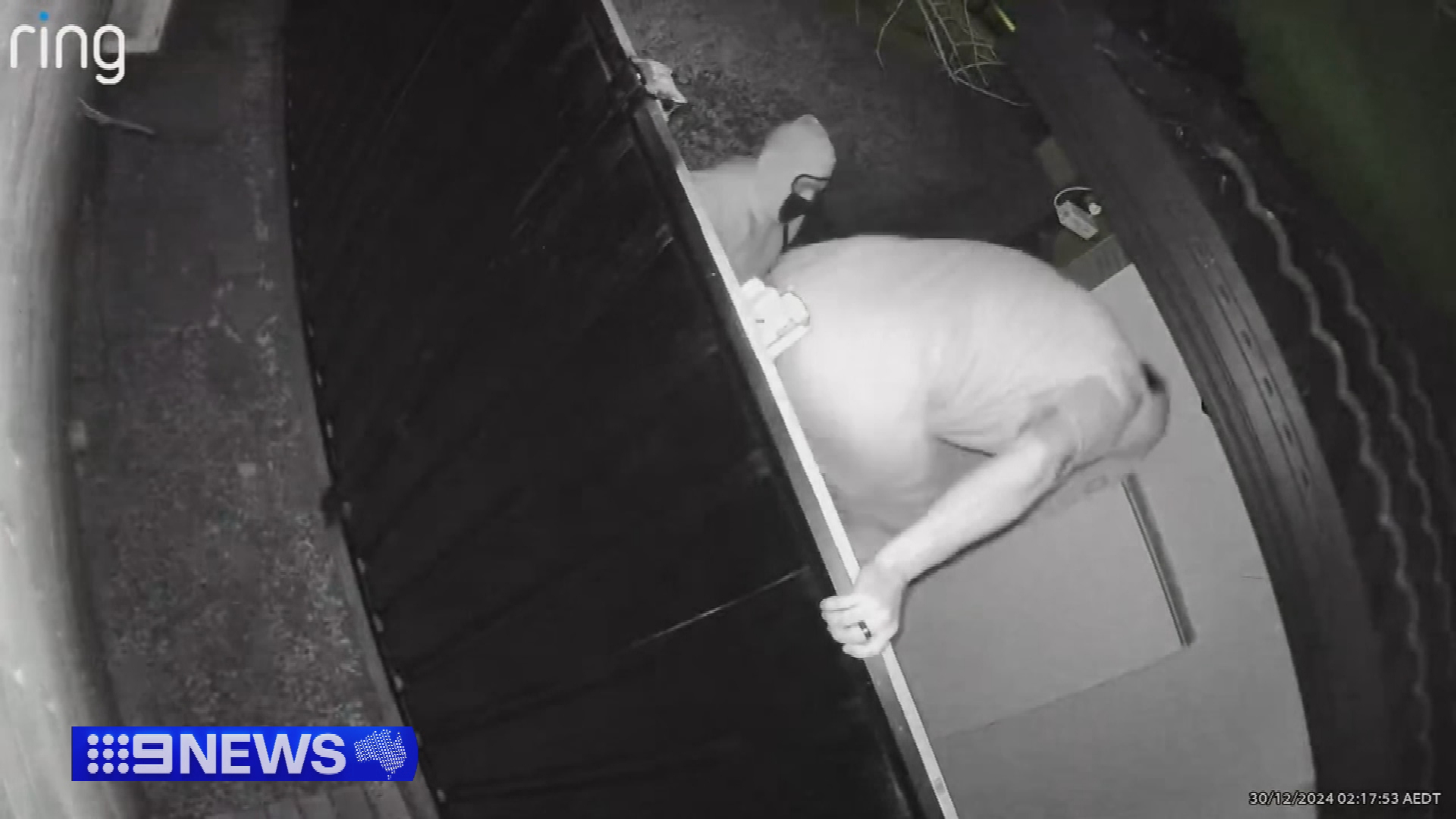 CCTV released after dad held at gunpoint in case of mistaken identity