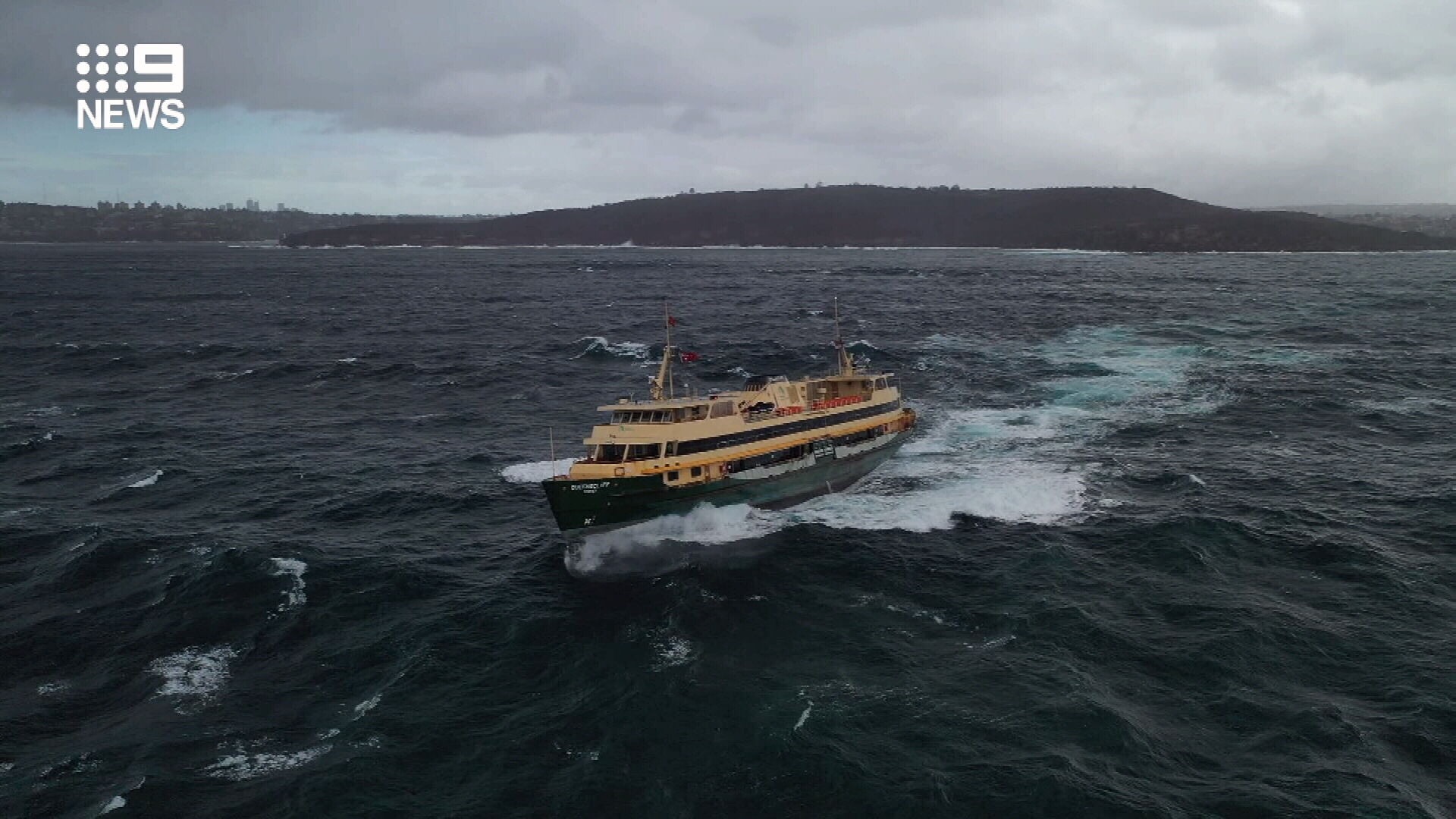 The Ferry Crossing Was Quite Rough