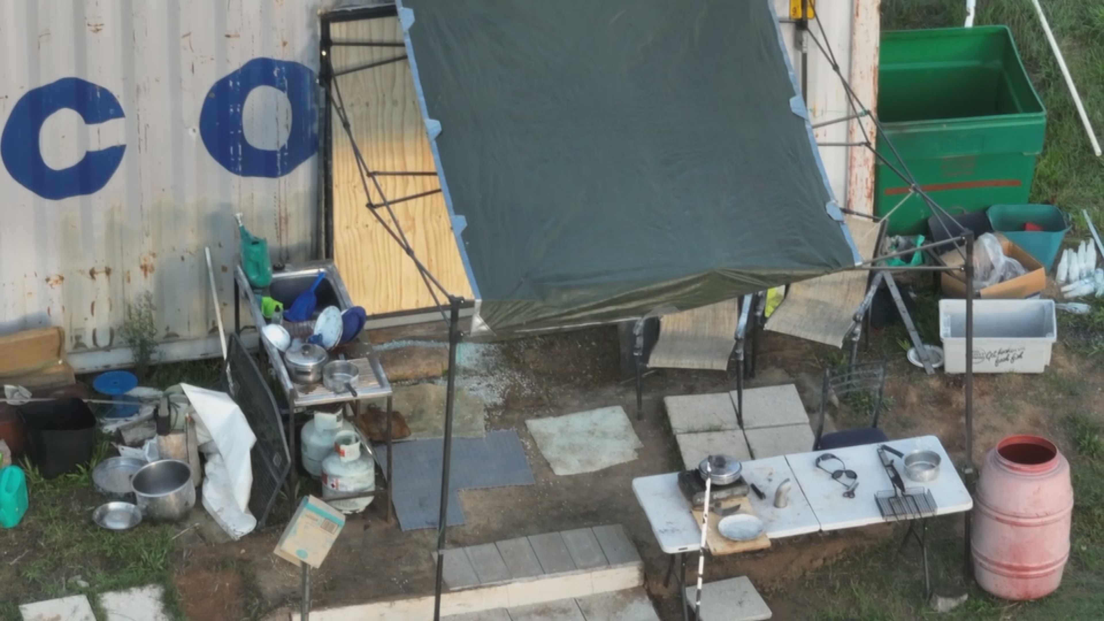 F﻿resh pictures of Dezi Freeman's high country hideout give new insight into the life the double police killer was living on the run.