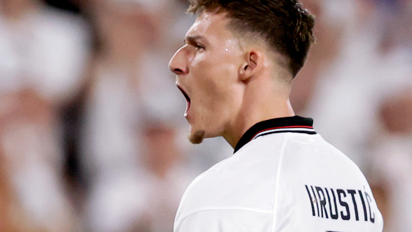 Ajdin Hrustic of Eintracht Frankfurt during the UEFA Europa League final against Rangers.