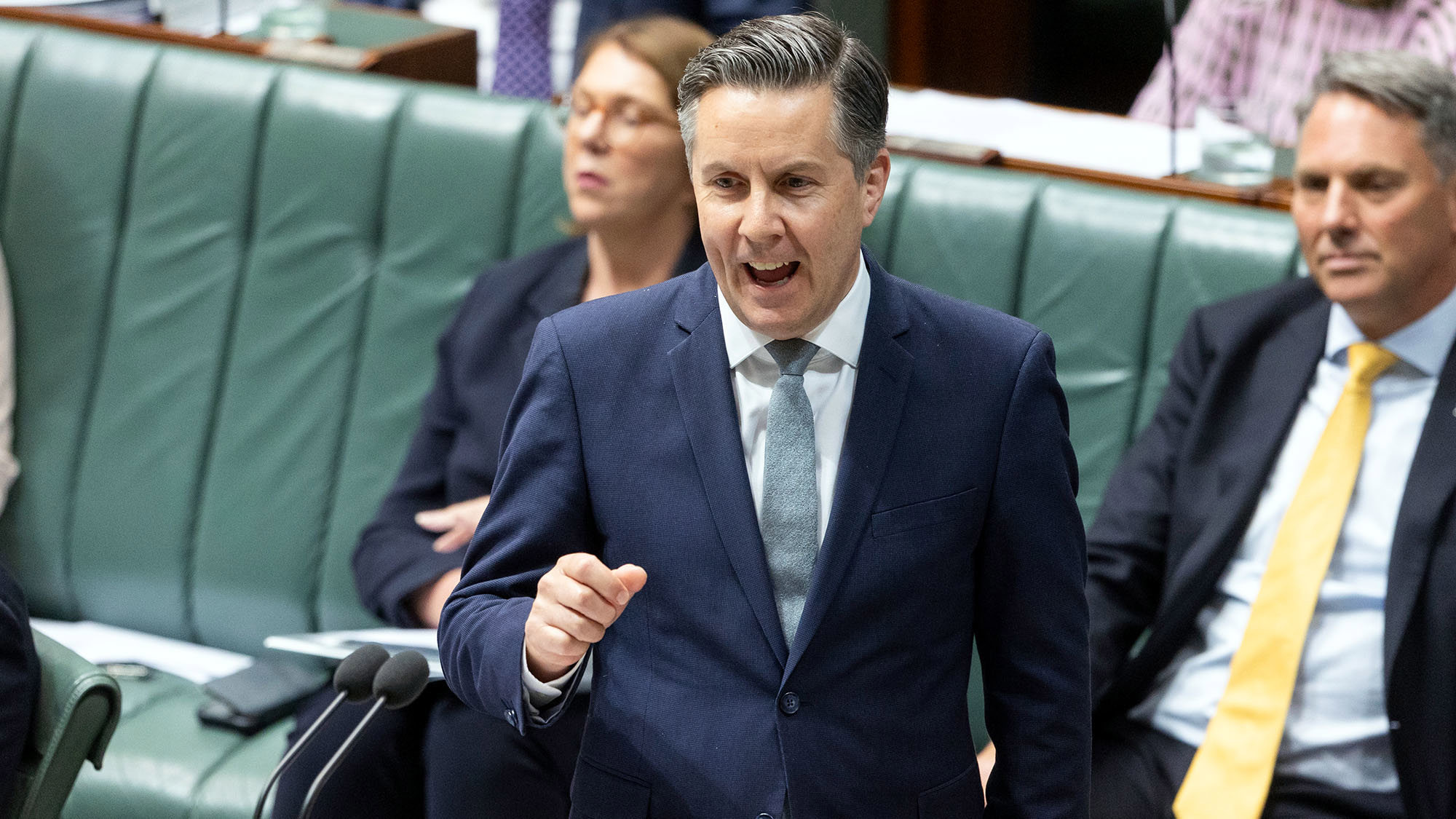 Health Minister Mark Butler during Question Time.