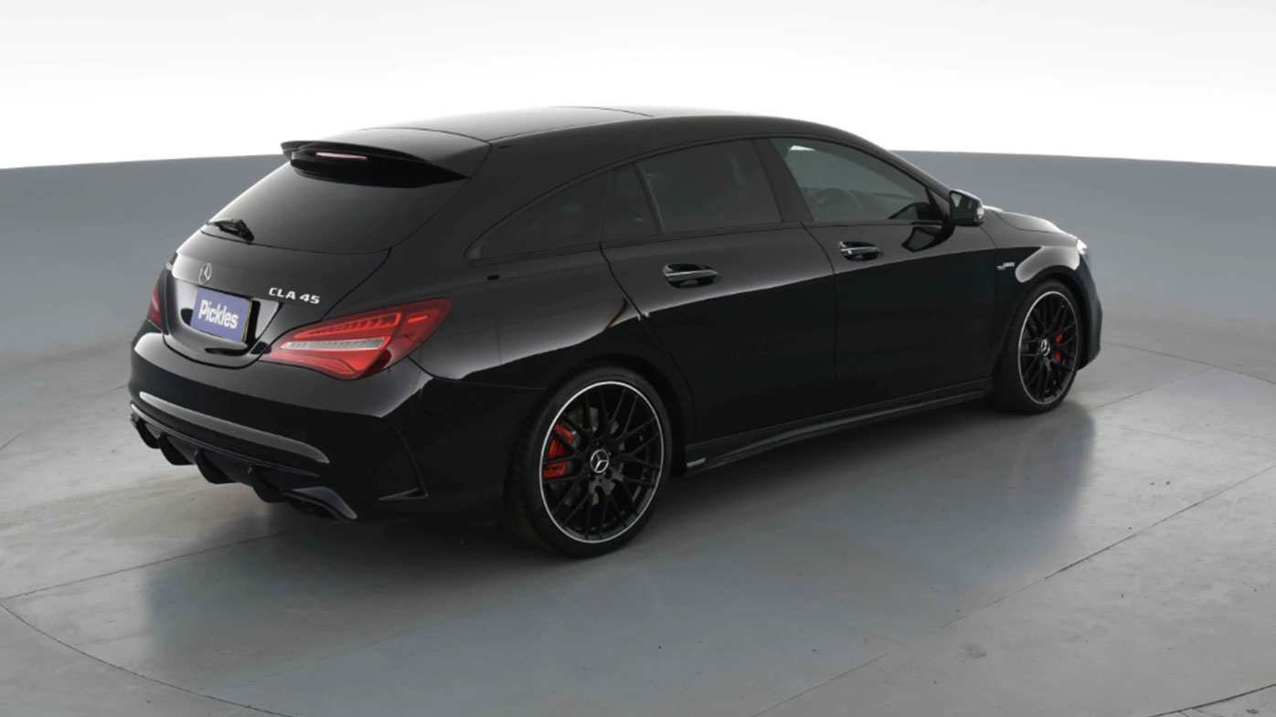 This Mercedes Benz is going under the hammer.