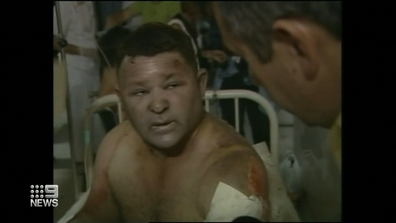 As Australia ﻿came to terms with the horrors of the Bali bombings, survivor Peter Hughes put on a brave face.