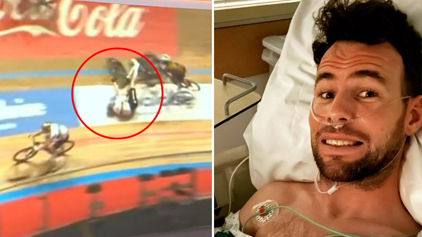 Mark Cavendish crash