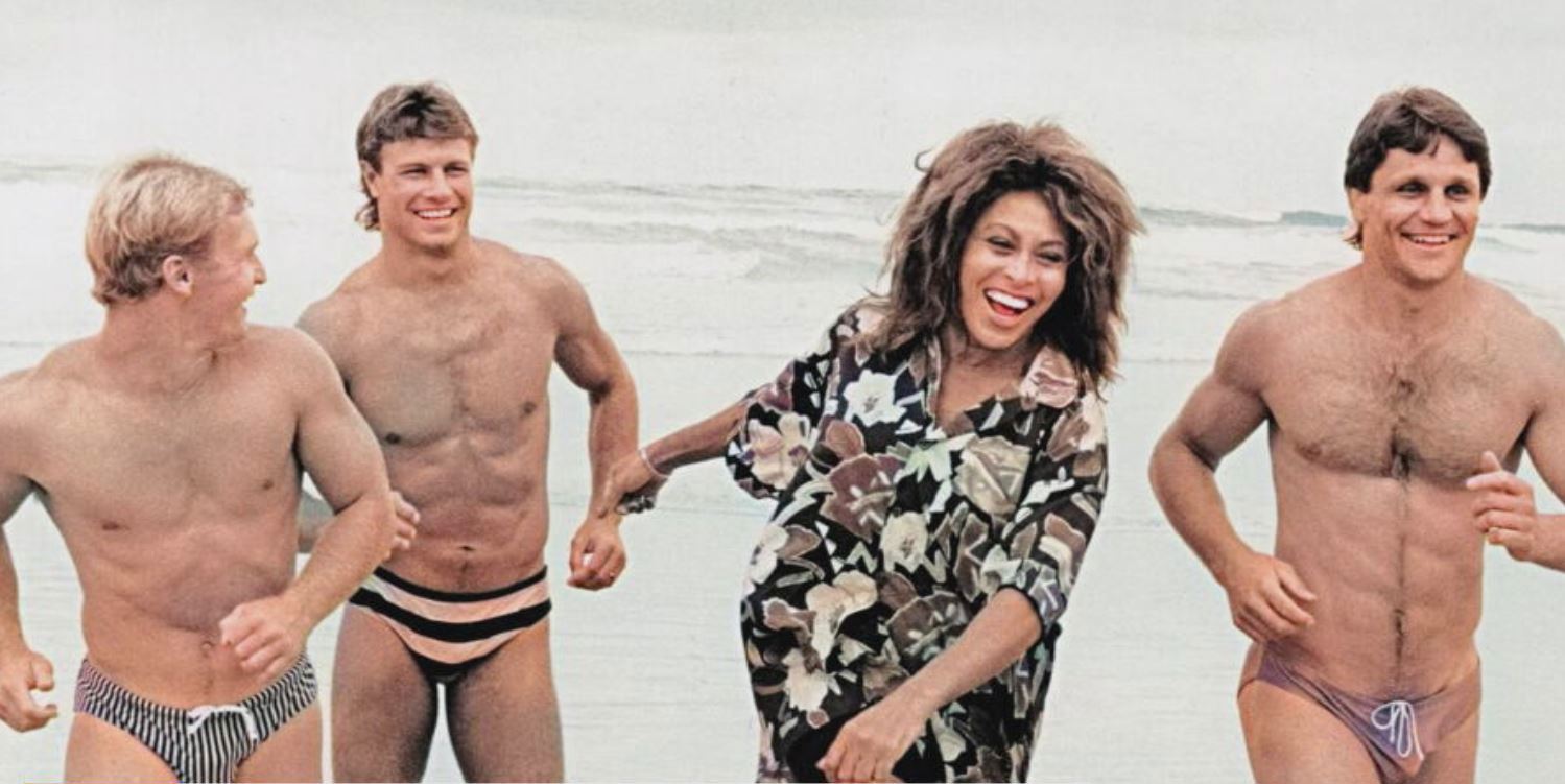 Tina Turner during a league campaign of yesteryear.