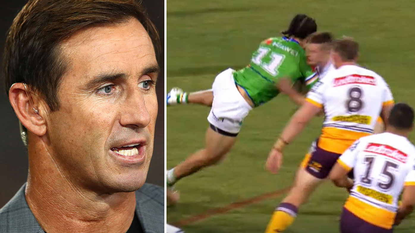 Andrew Johns was in disbelief over Hetherington's send-off. 