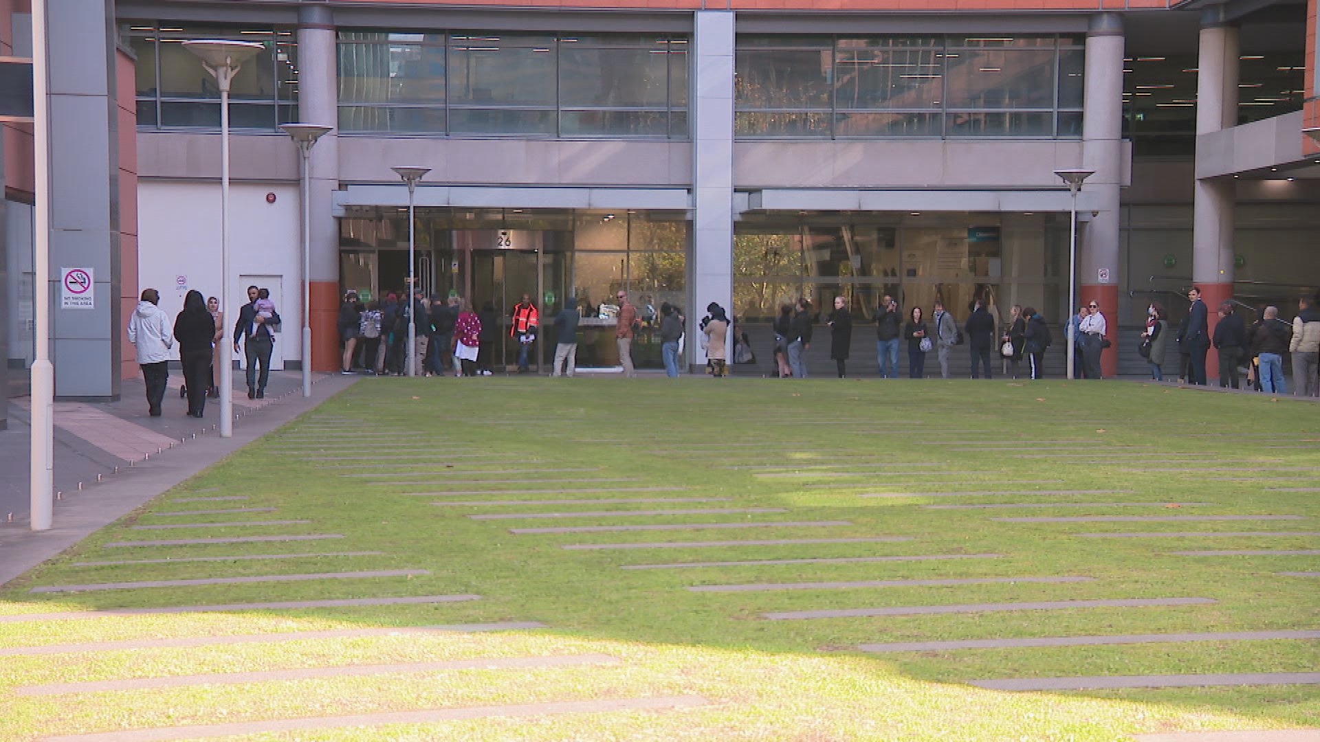 Long queues at Sydney Passport Office as Australians look to travel overseas.