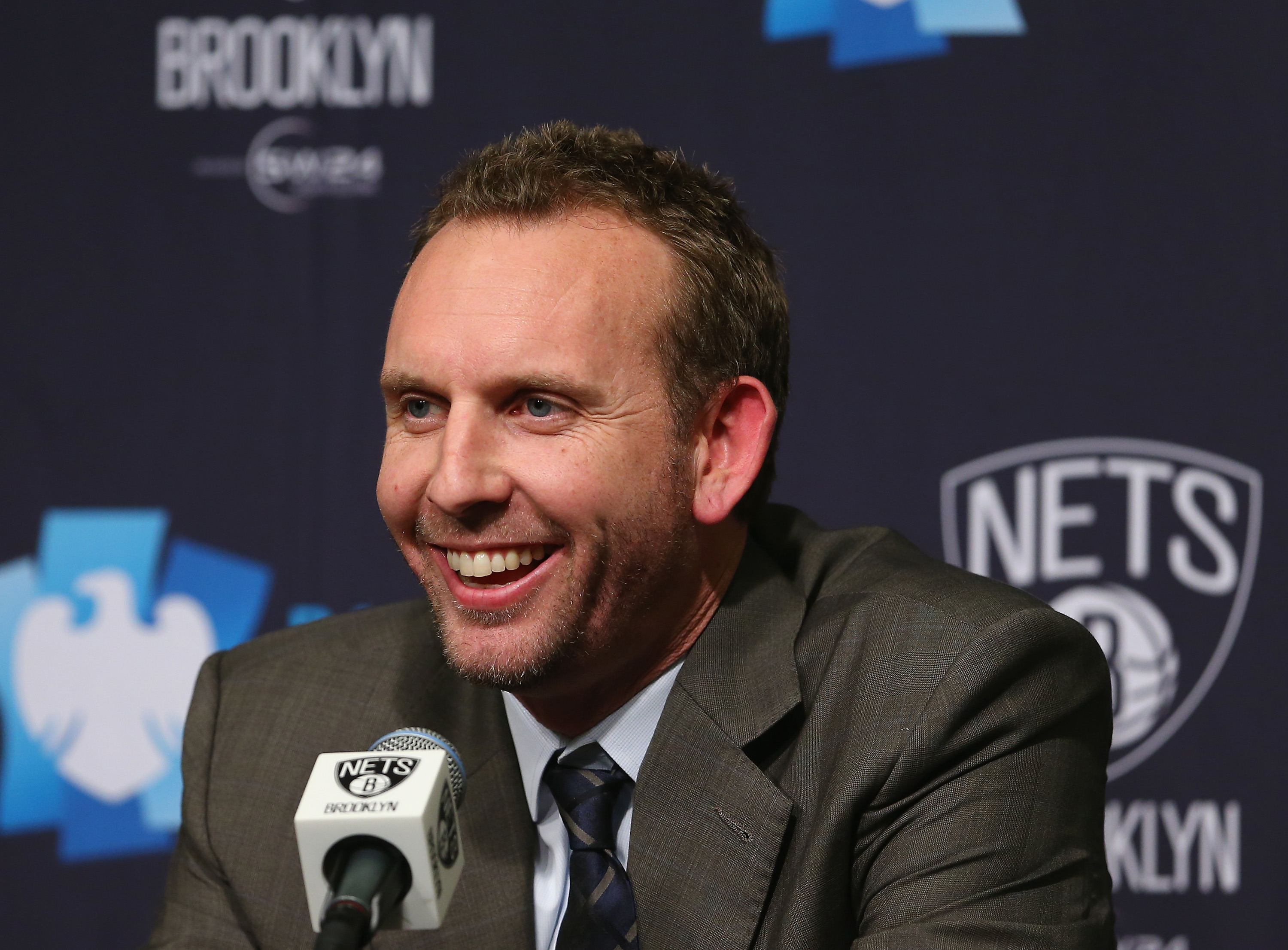 Sean Marks at the Barclays Centre.