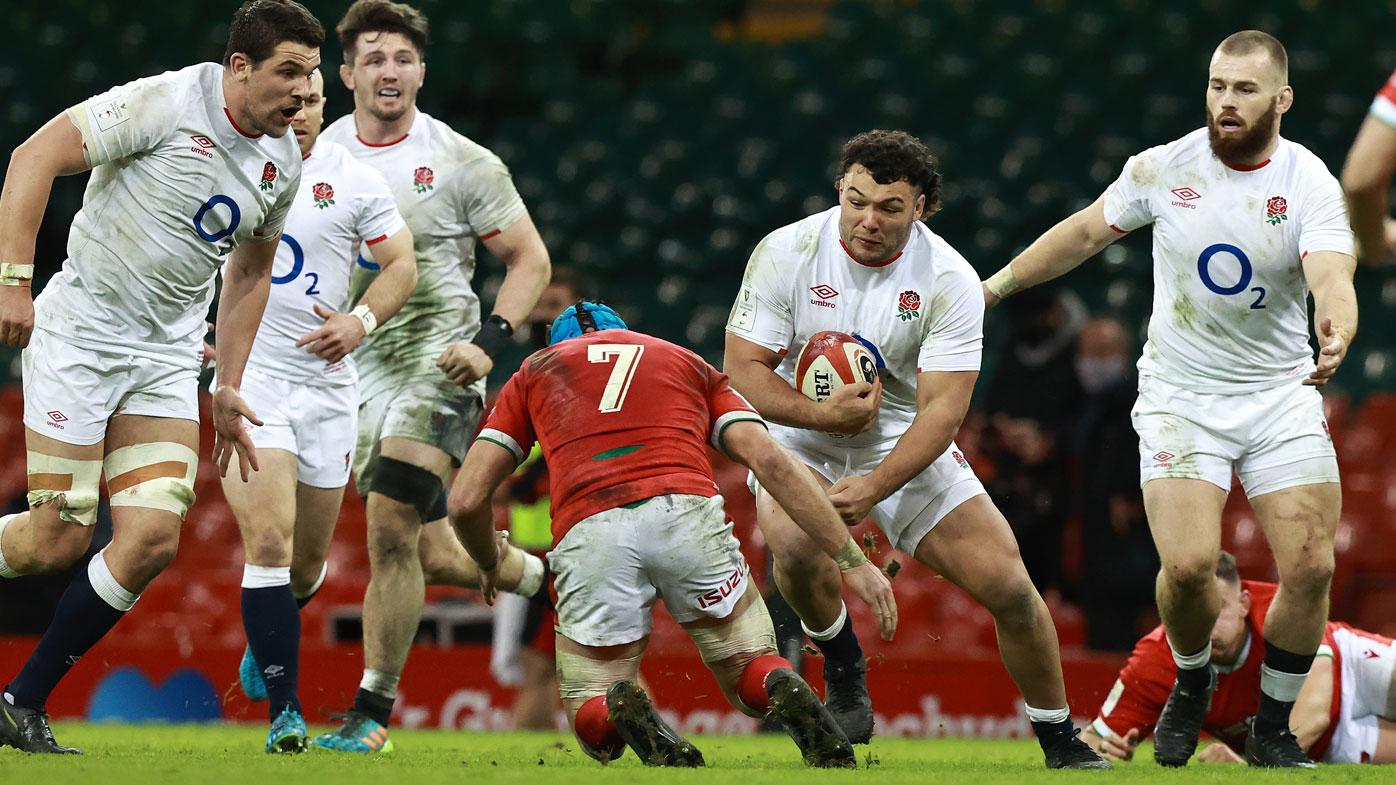 Ellis Genge stars for England in their loss to Wales. 