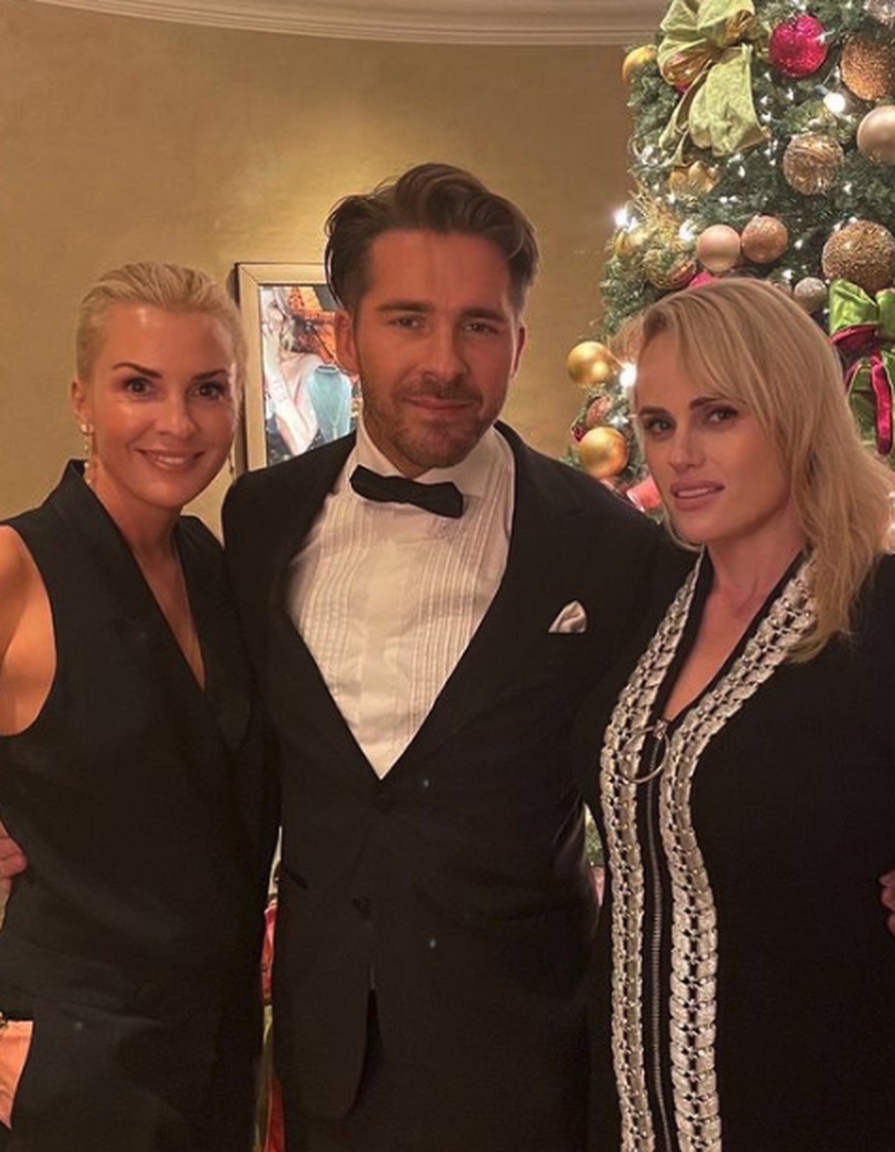 Rebel Wilson and Ramona Agruma through a mutual friend, Aussie actor Hugh Sheridan. 