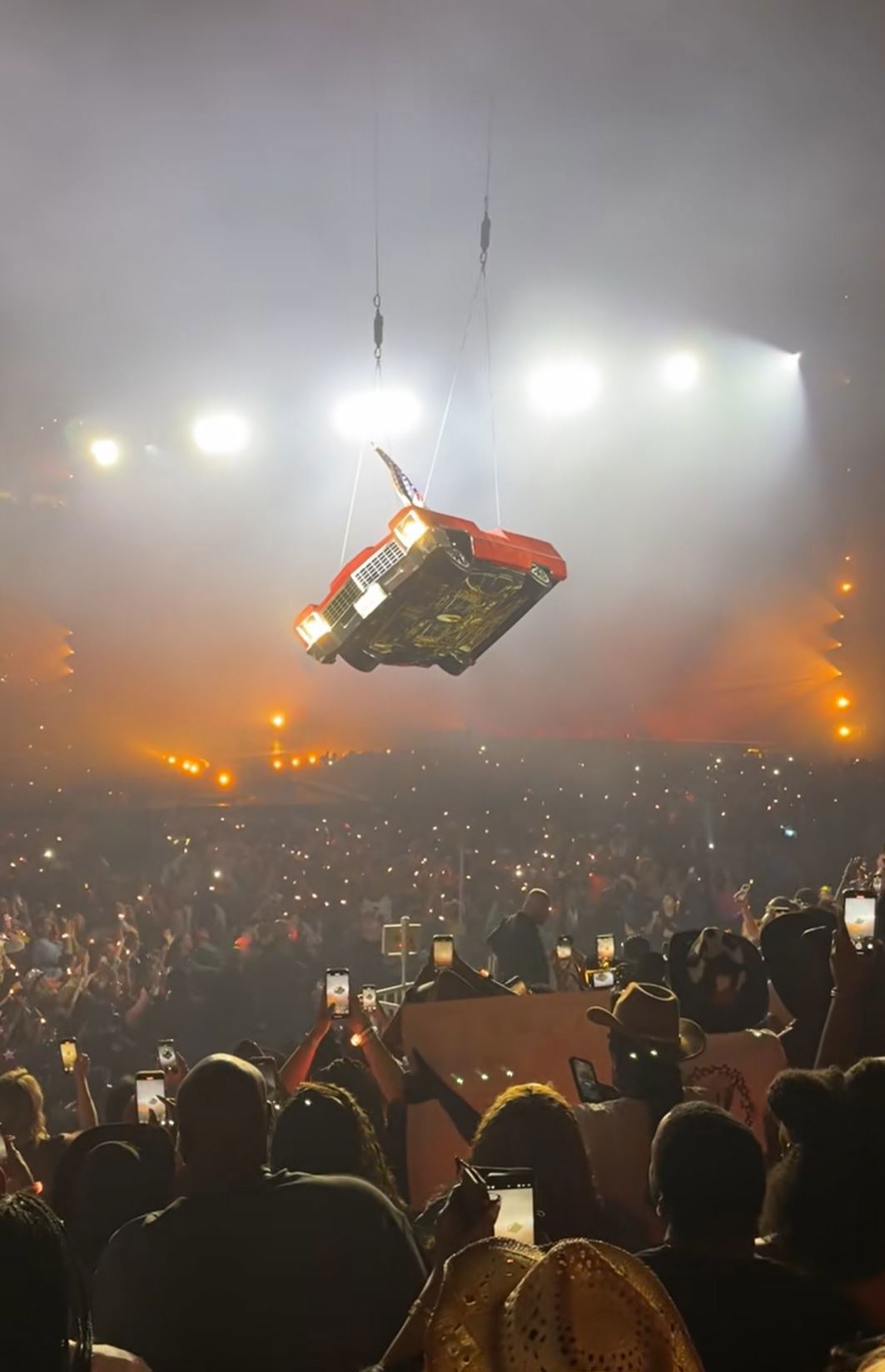Beyonce Houston show malfunction