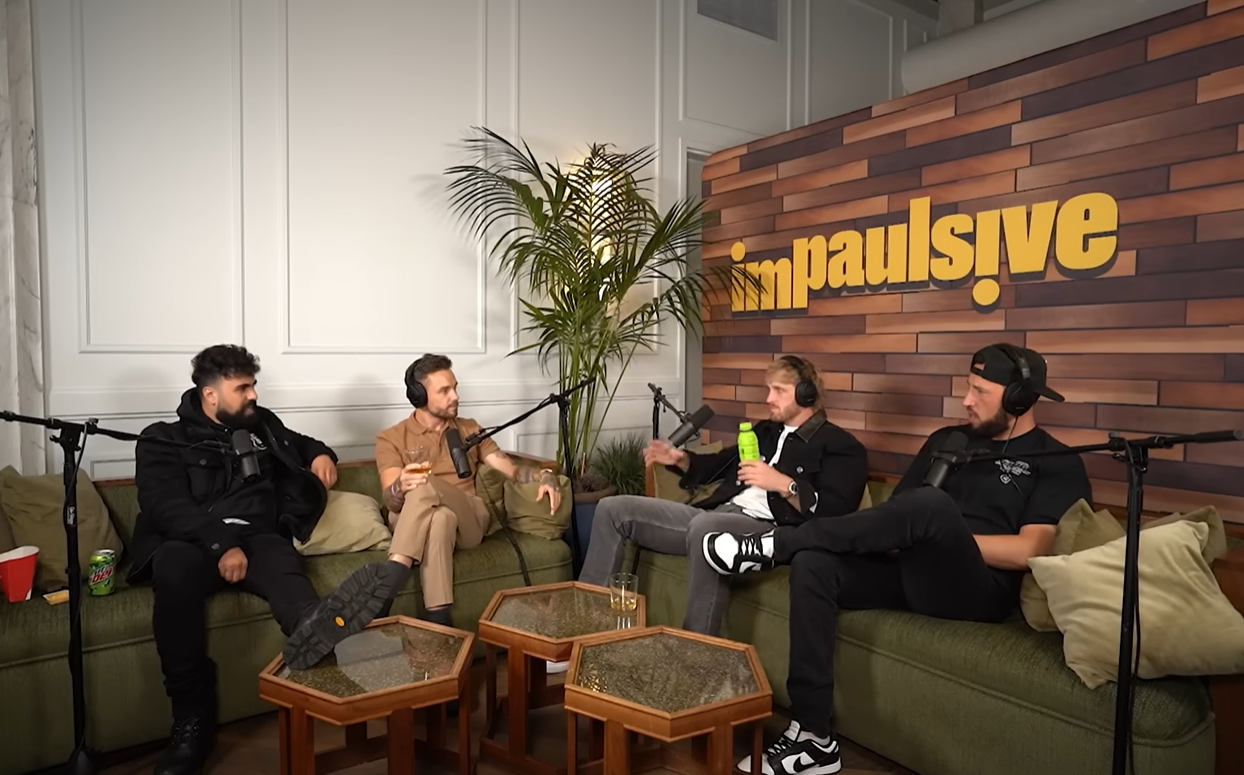 Liam Payne appears in a 2022 episode of Logan Paul's podcast Impaulsive