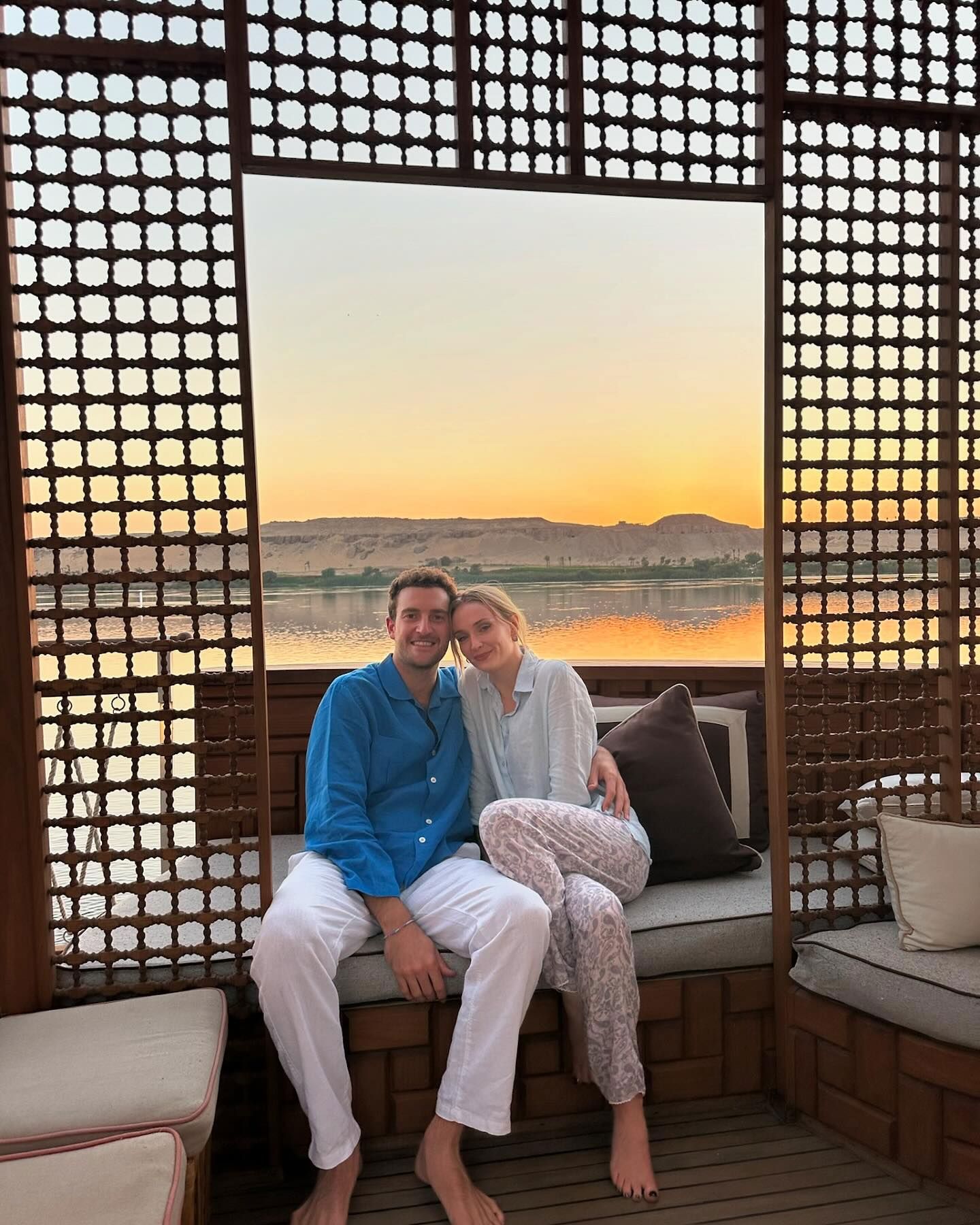Sophie Turner and Peregrine Pearson