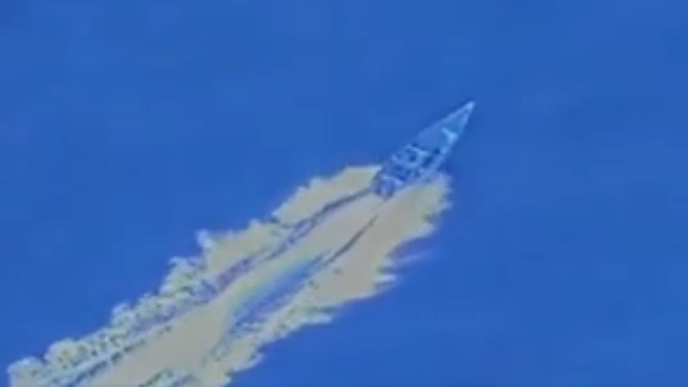 Pete Hegseth claimed this boat was carrying drugs before it was destroyed.