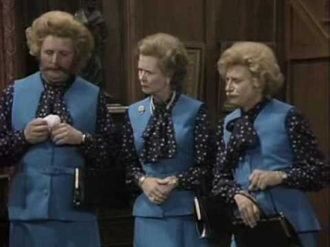 Angela Thorne was also known for doing a brilliant Margaret Thatcher impression on the show, Anyone for Dennis?