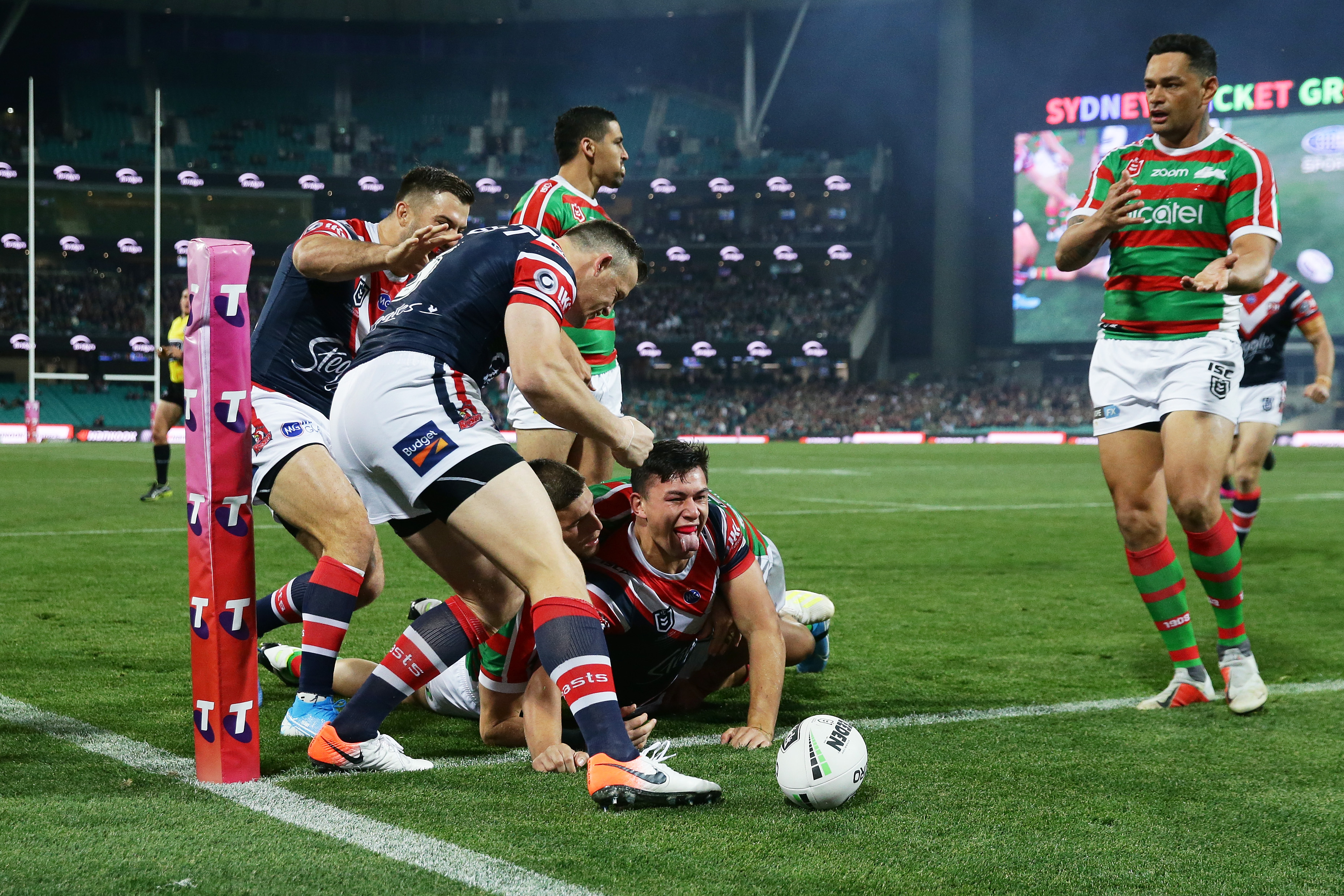 Joseph Manu of the Roosters.