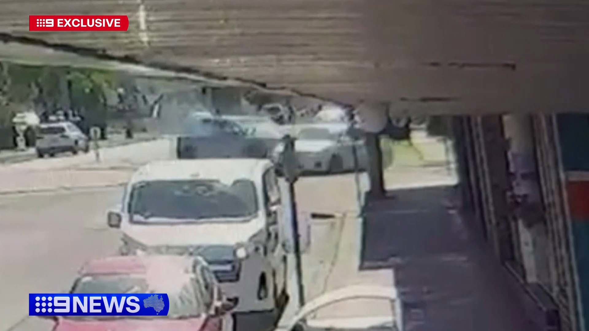 A 52-year-old man who had been banned from driving for more than 30 years has allegedly led police on a chaotic Sydney chase that came to an end at gunpoint.