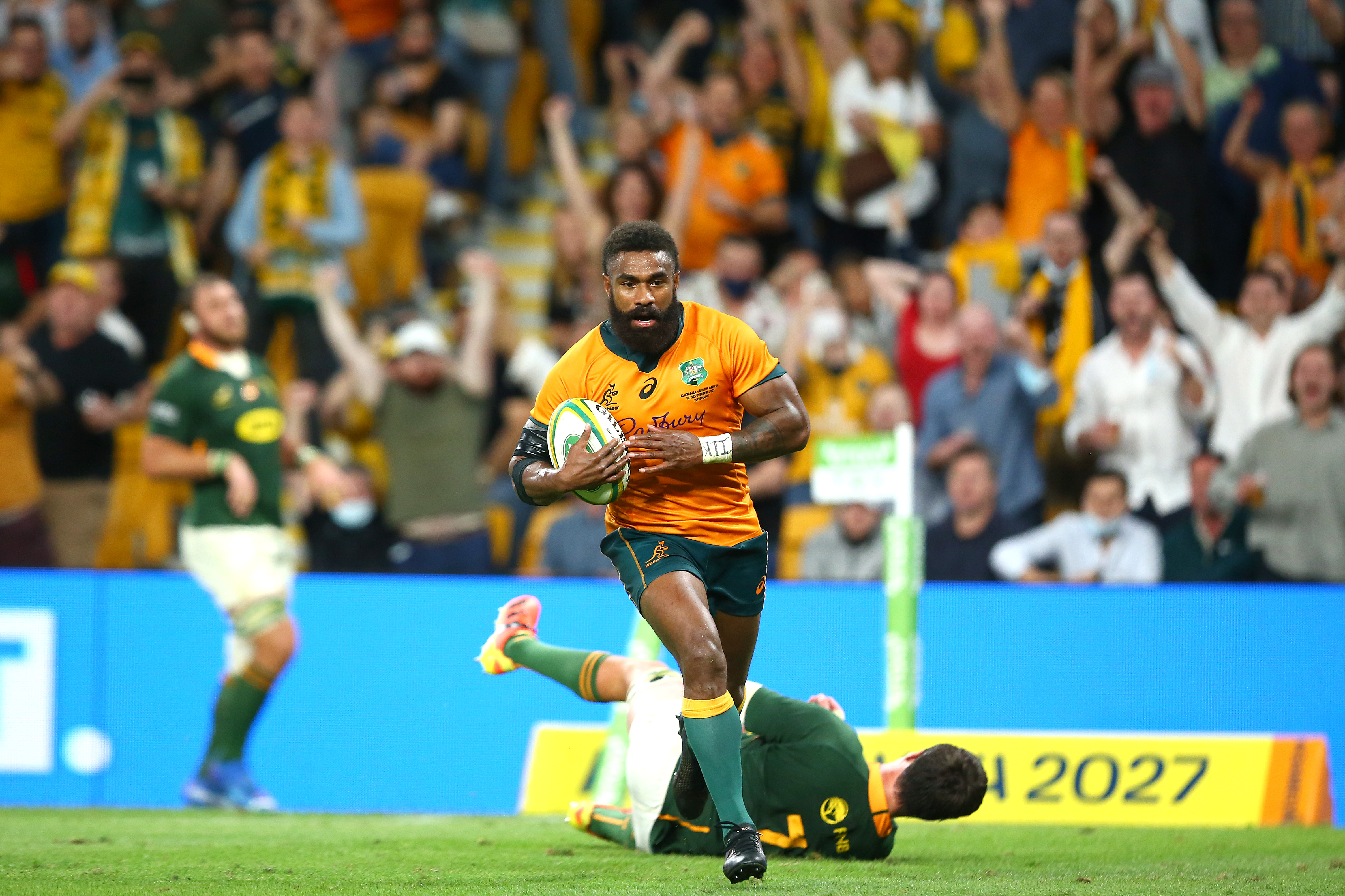 Marika Koroibete of the Wallabies.