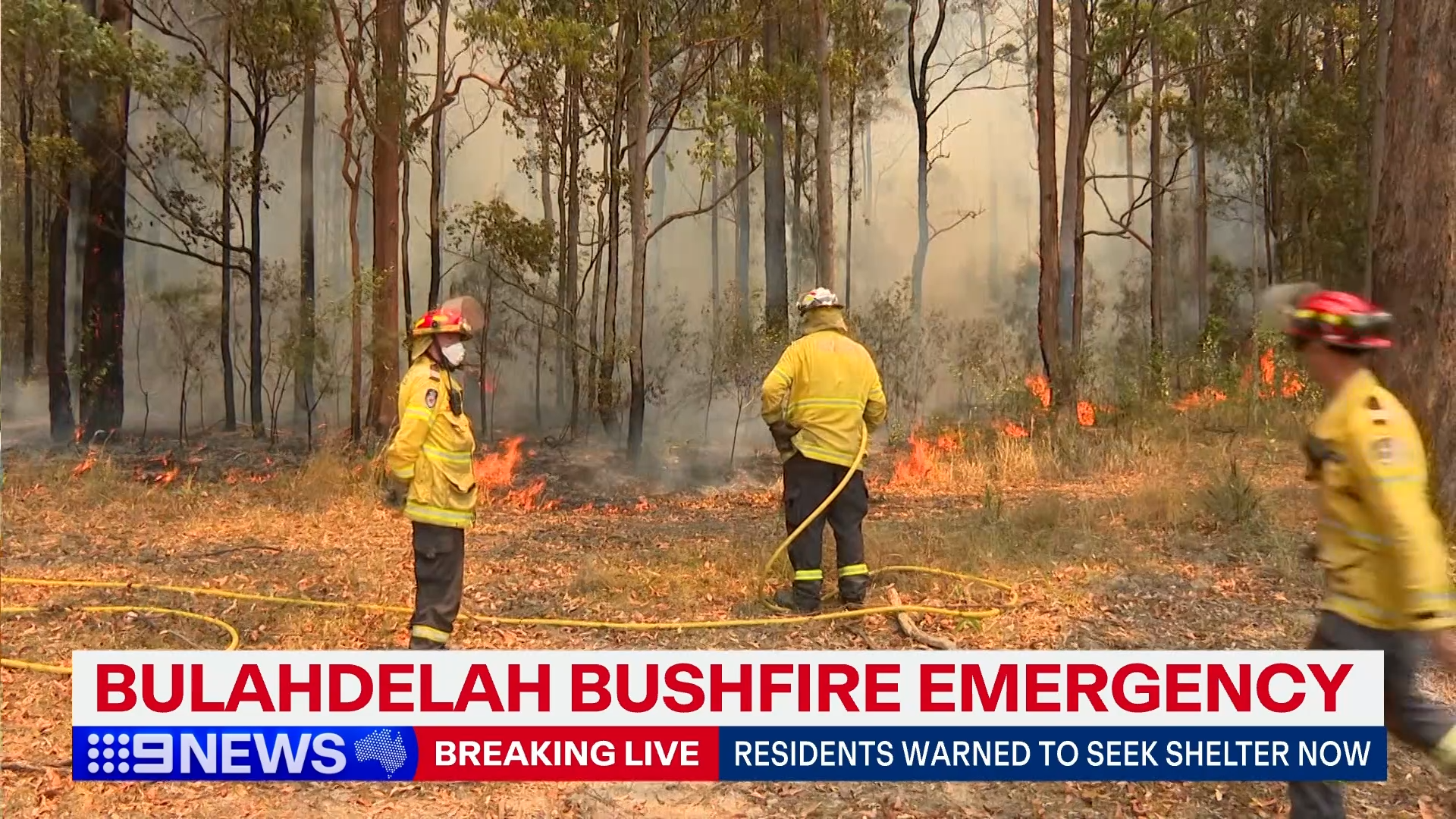 Buladelah bushfire warnings