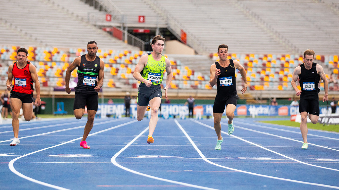 Athletics news 2023 Why Rohan Browning thinks 10second barrier in 100