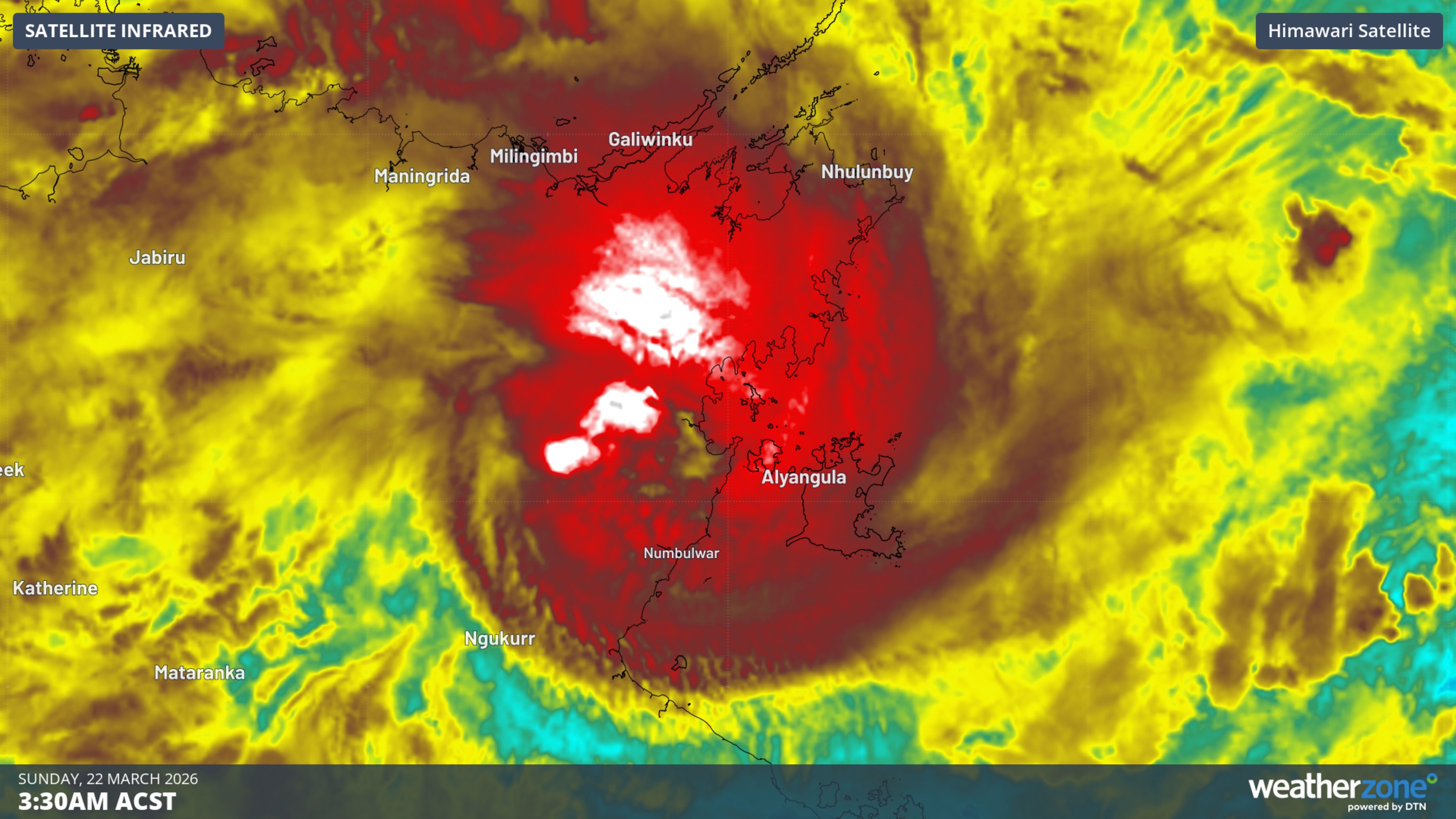 Cyclone Narelle has already passed over Queensland and the Northern Territory, and has one more state in her sights.