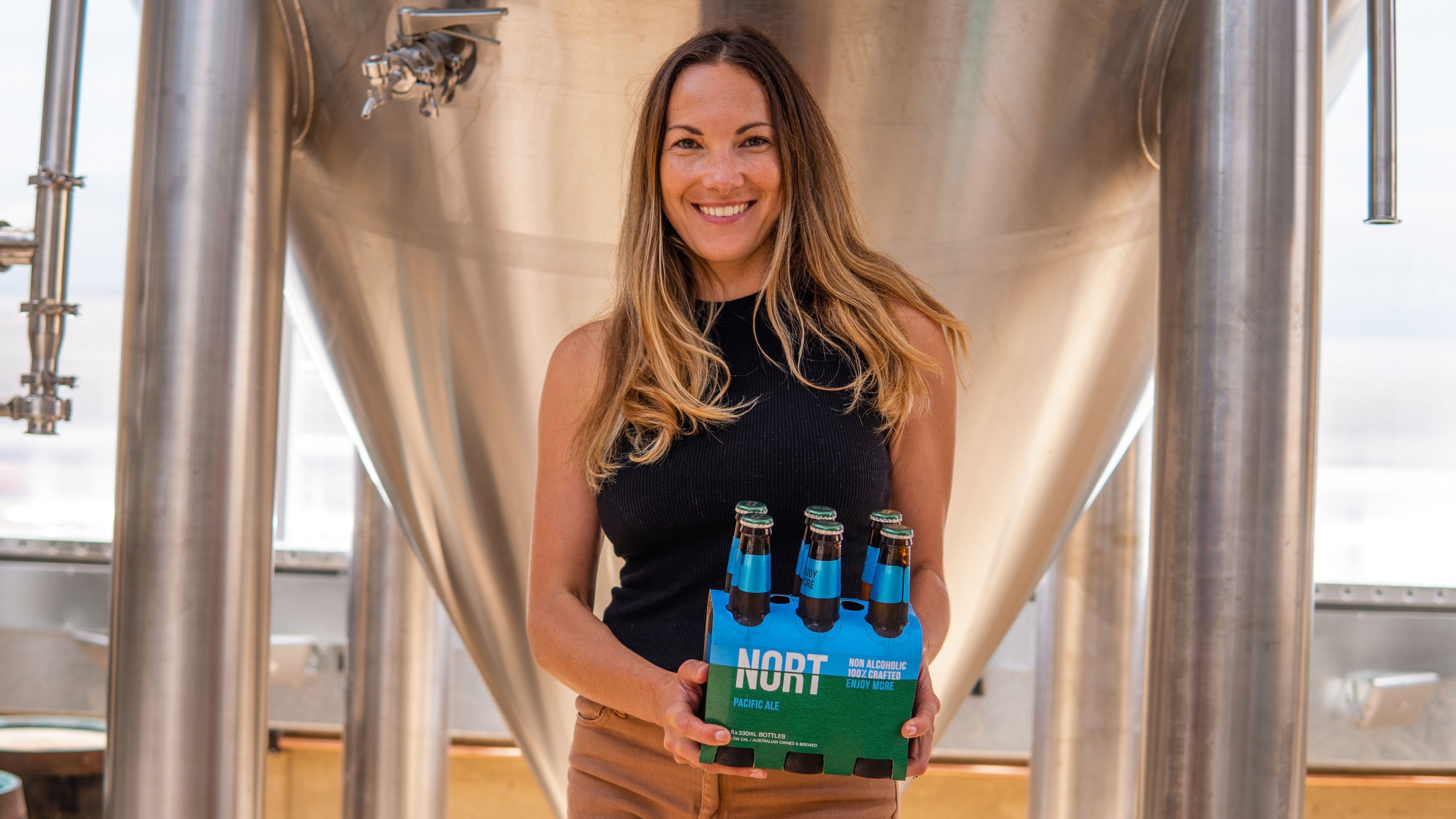 Nort non-alcoholic beer co-founder Jaz Wearon