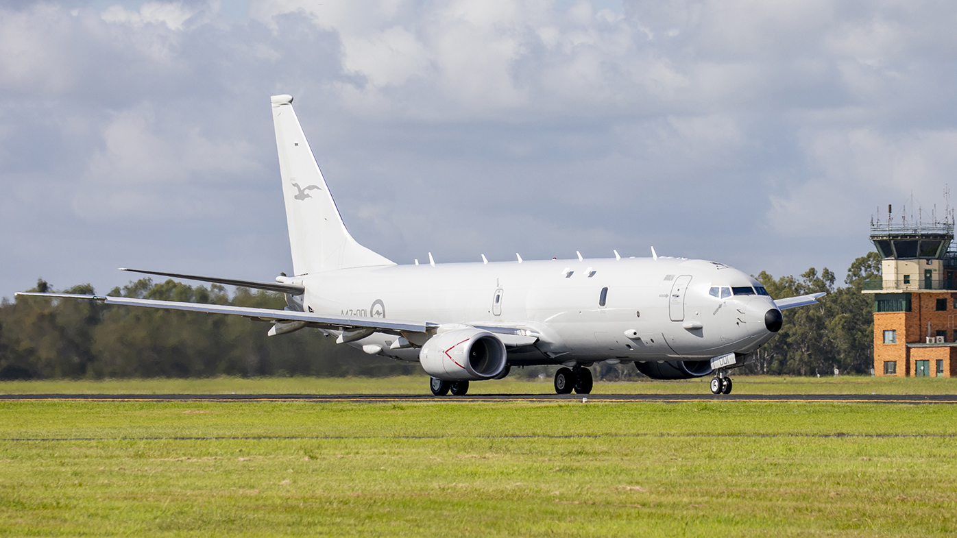 Un avión de la Real Fuerza Aérea Australiana P-8 Poseidon fue interceptado por un avión de combate chino, dice el Departamento de Defensa.