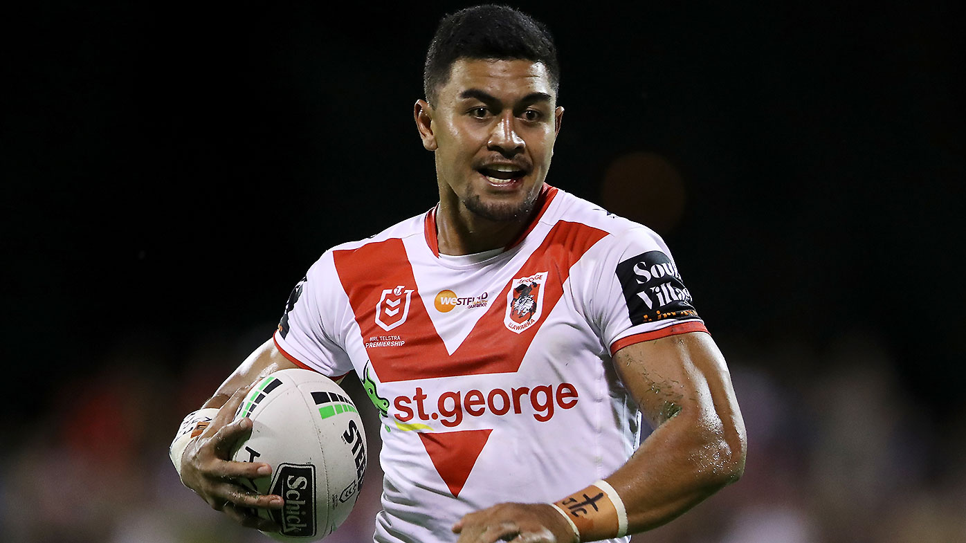 NRL news Tim Lafai signed by Bulldogs, released by Dragons