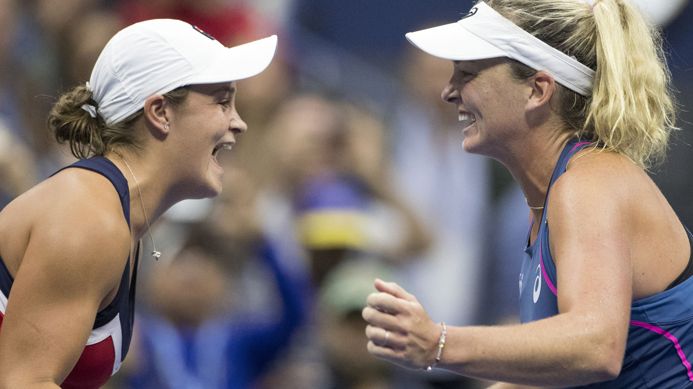 Ash Barty and CoCo Vandeweghe