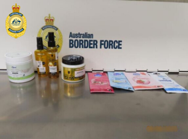 French national arrested after concealing drugs in hair products