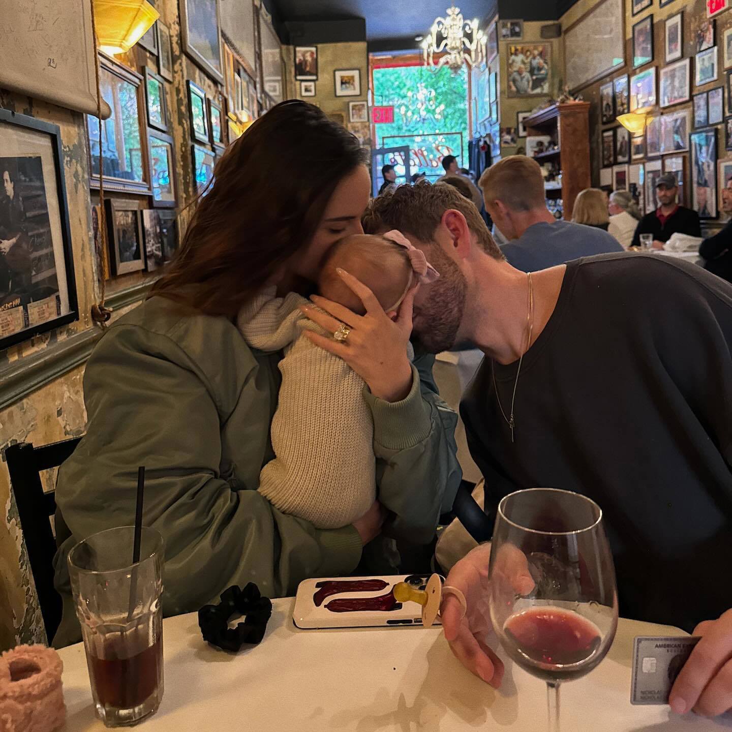 Natalie Joy and Nick Viall with their daughter River