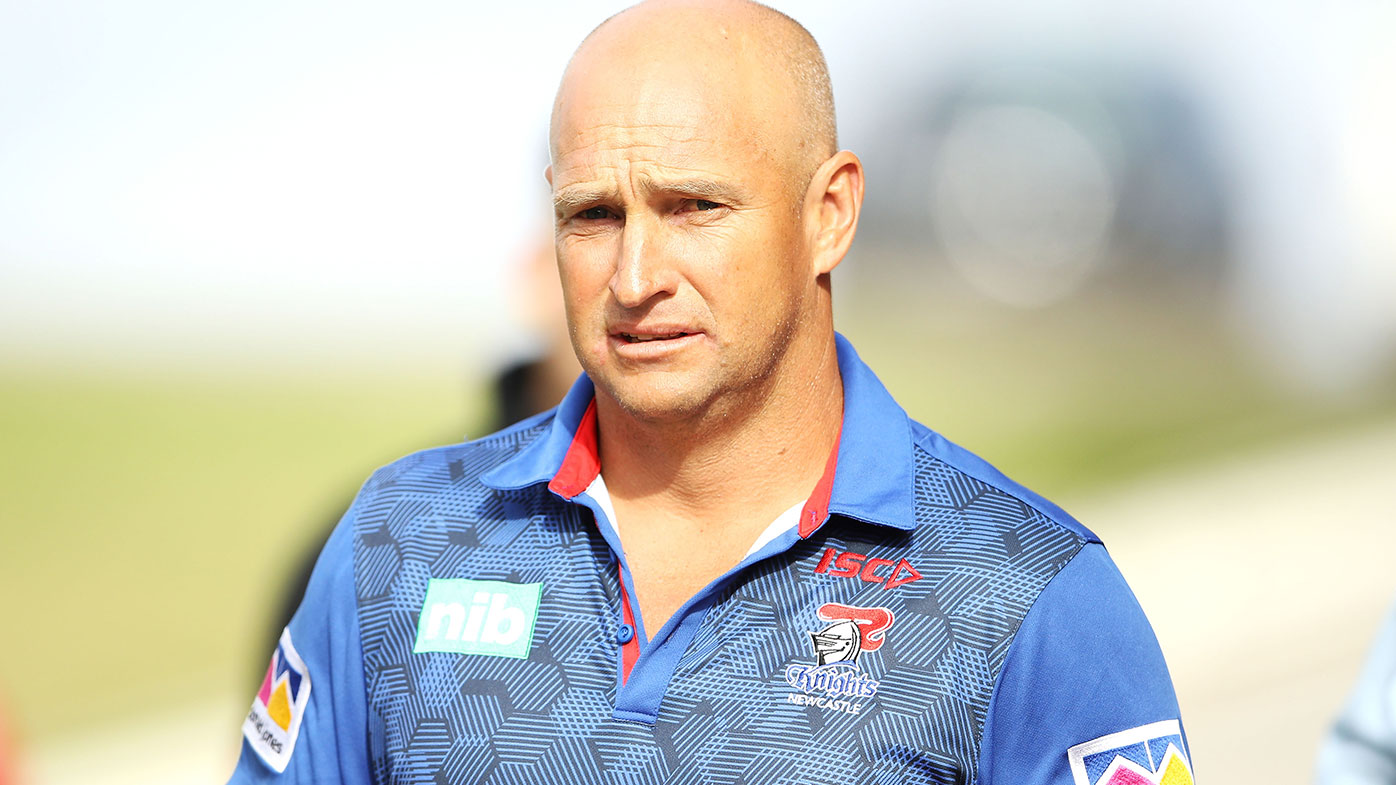 Nathan Brown during his tenure with the Knights