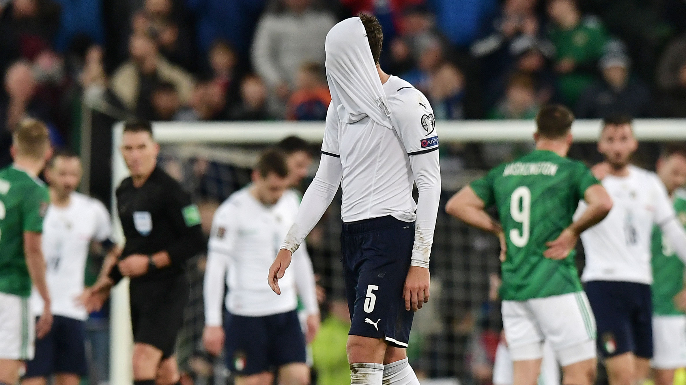 World Cup qualifiers Italy v Northern Ireland draw sends European champions into playoffs