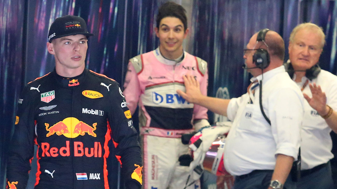 Verstappen Ocon