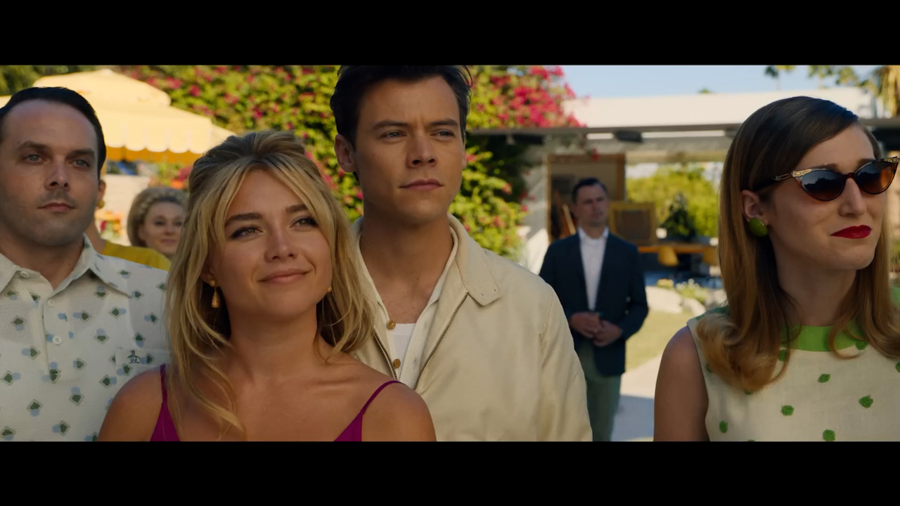 Florence Pugh and Harry Styles in Don't Worry Darling 