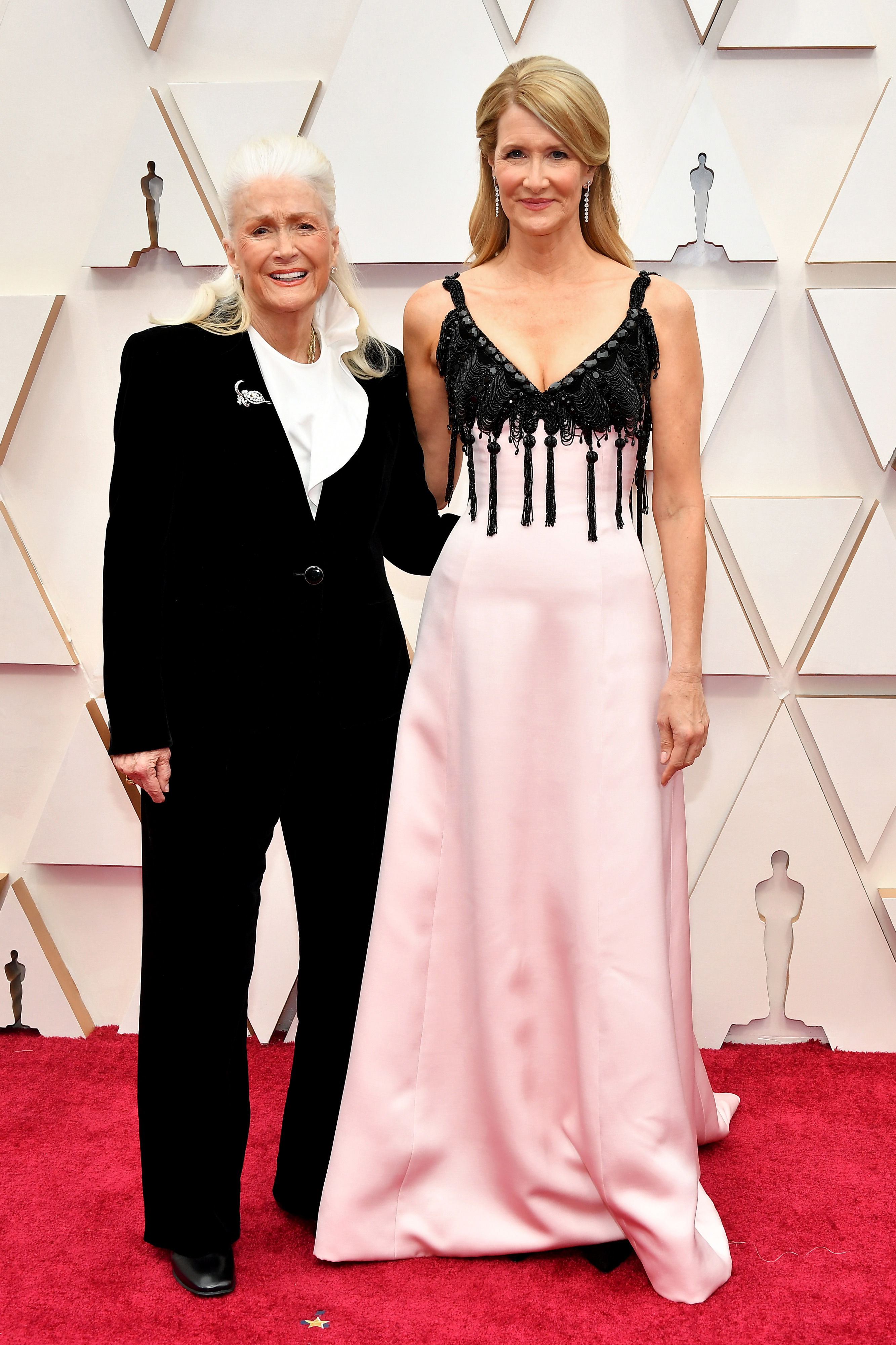  (L-R) Diane Ladd and Laura Dern attend the 92nd Annual Academy Awards at Hollywood and Highland on February 09, 2020 in Hollywood, California. (Photo by Amy Sussman/Getty Images)