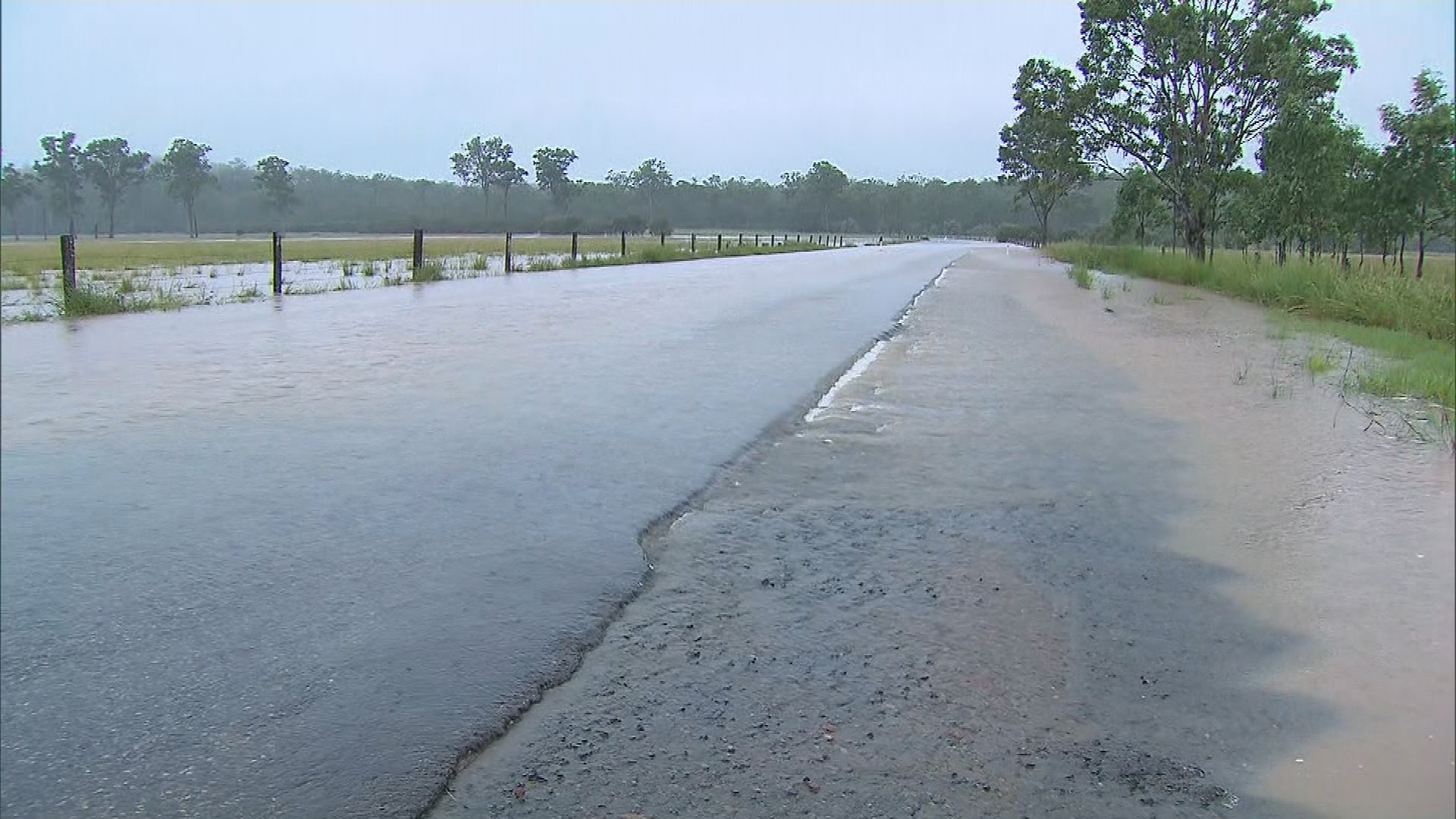Flooding at Gympie in Queensland
