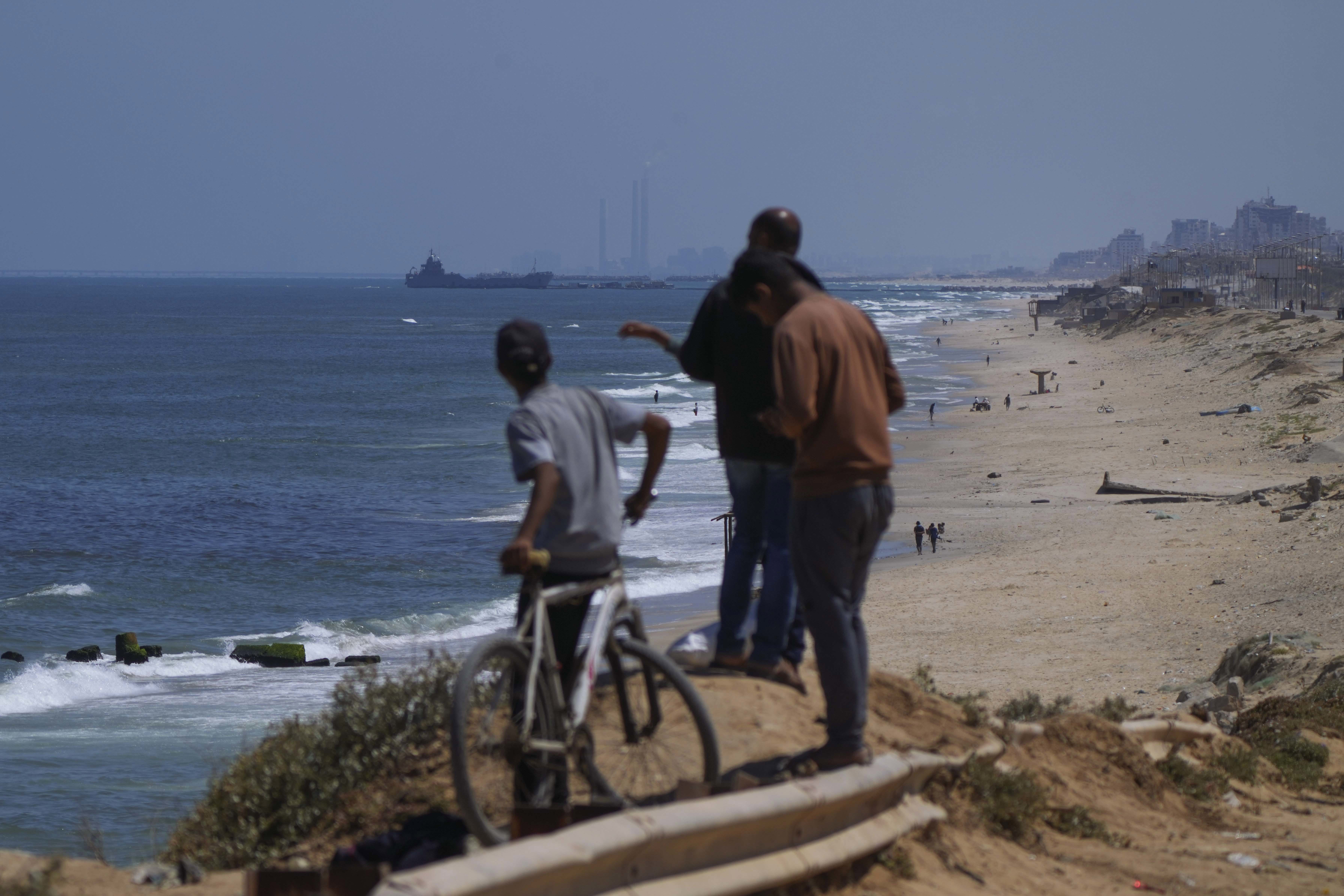 US says Gaza pier project is complete and aid will soon flow