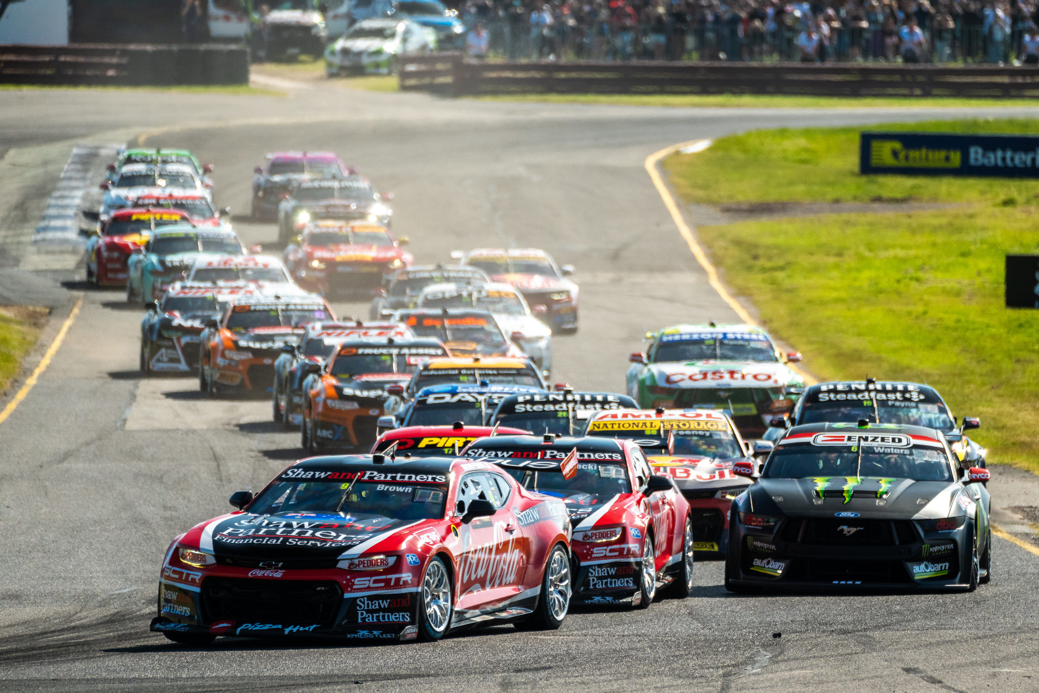 The start of the 2023 Sandown 500.
