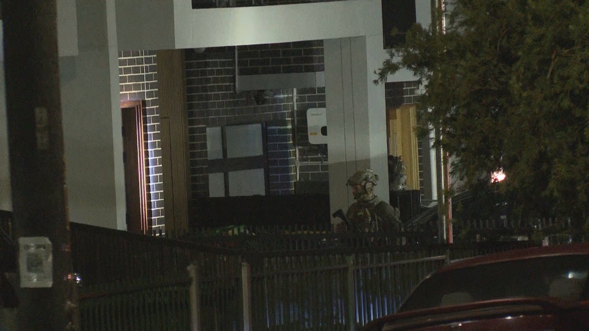 Police have confirmed the operation is not related to the Bondi terror attack.