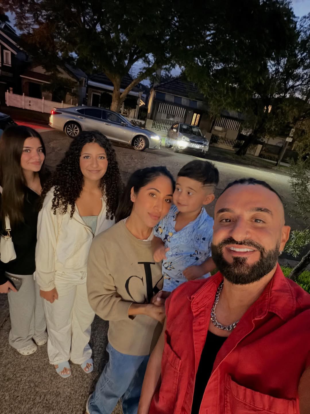 Kris fade and his family 