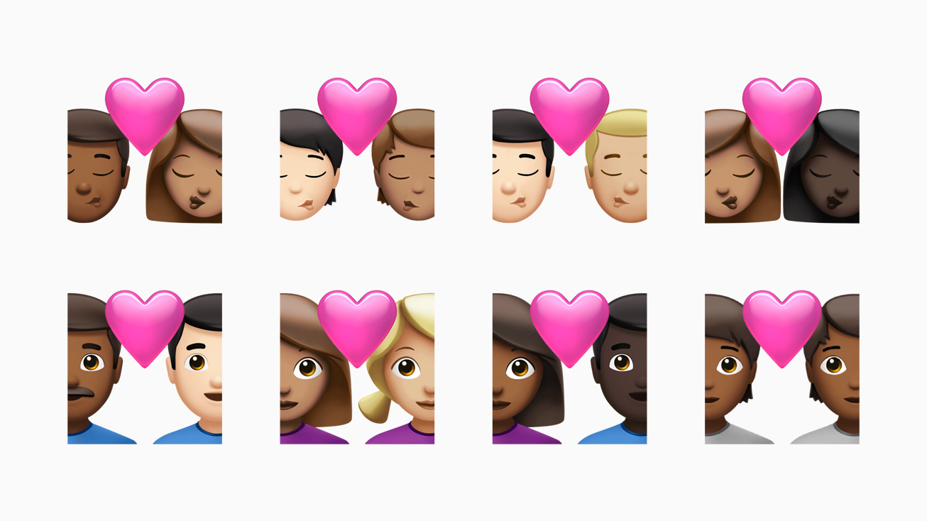 New Emoji For Different Skin Tones in Couples and Families