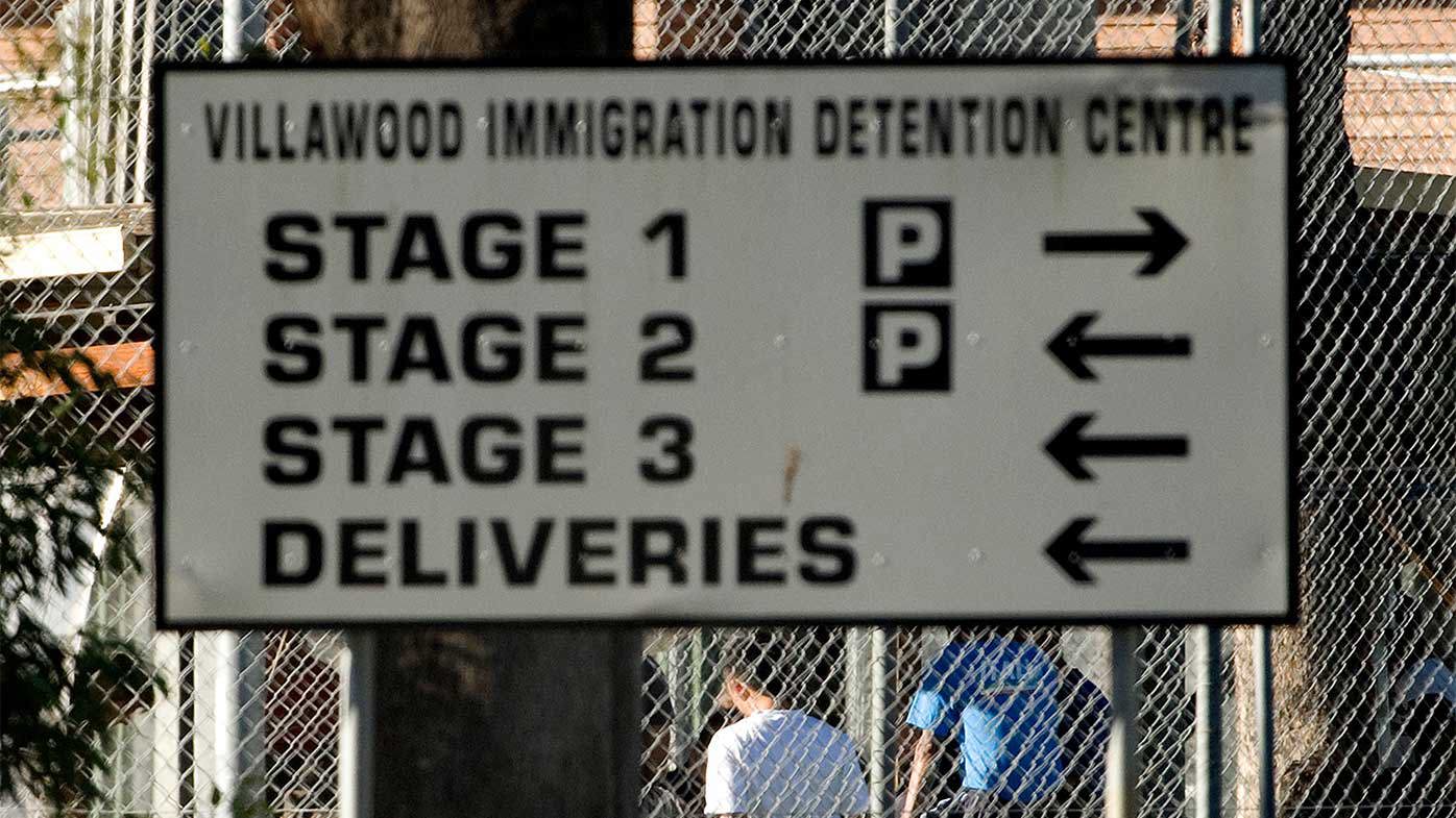 Two men have been arrested on drug charges linked to Villawood Detention Centre.