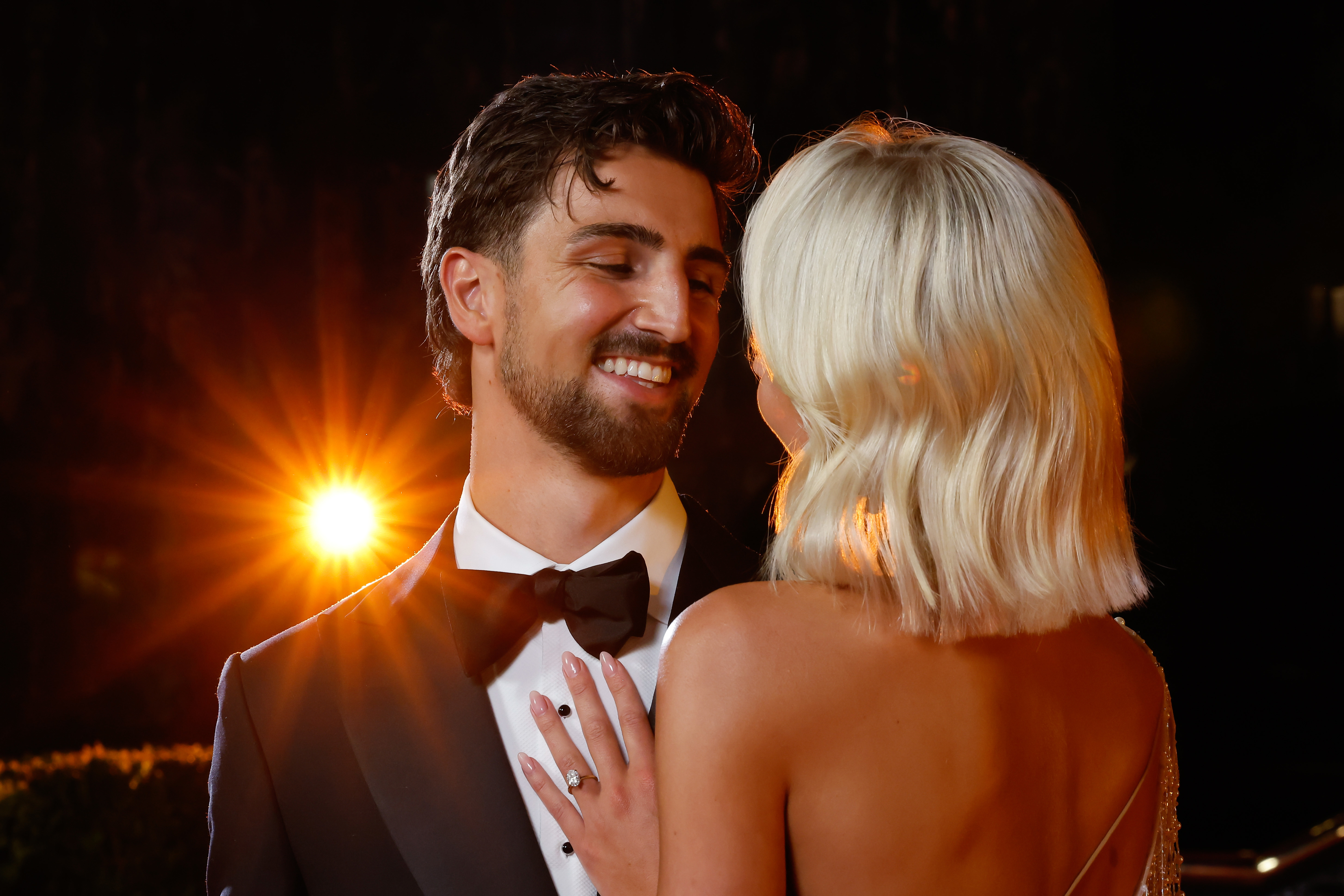 Josh Daicos and Annalise Dalins